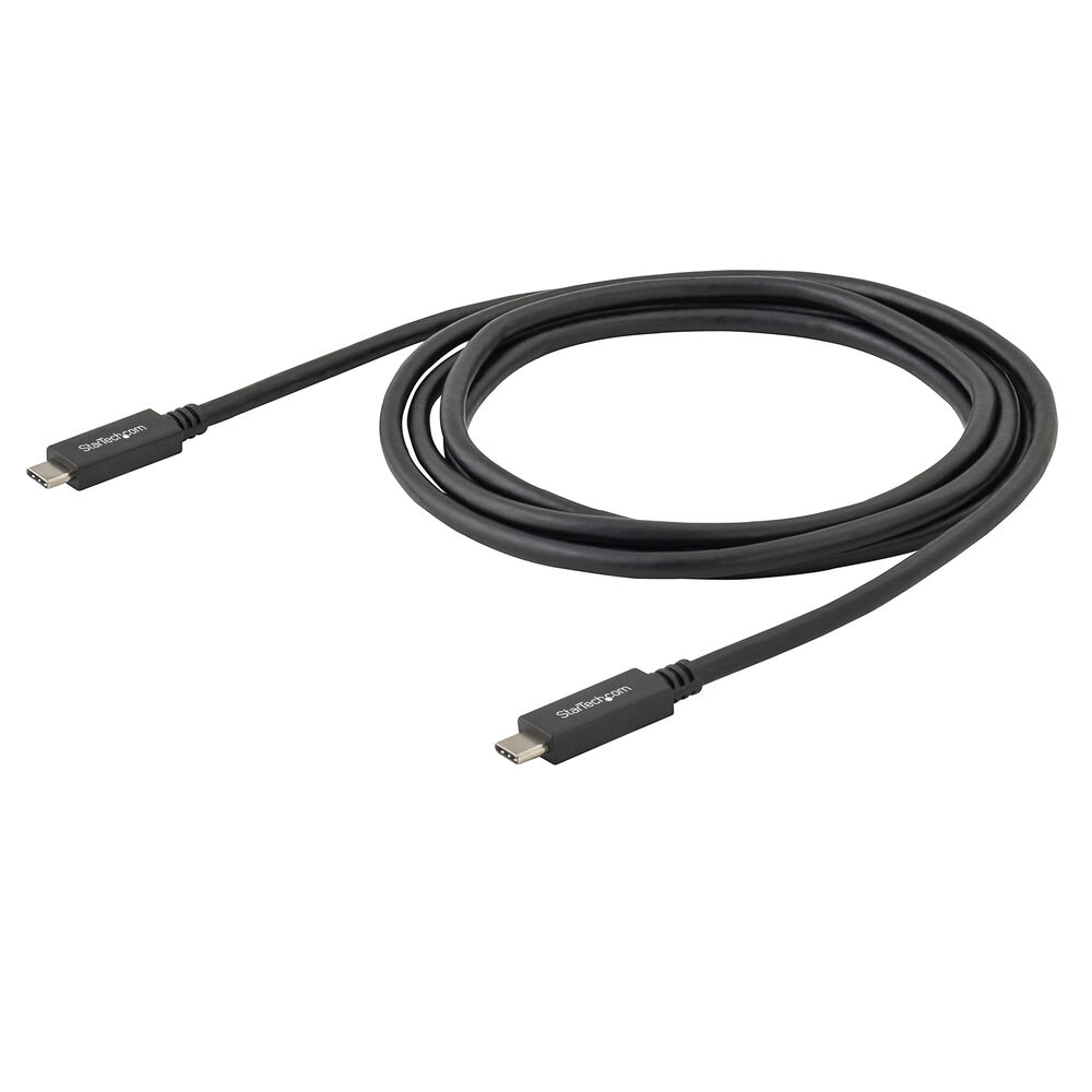 Kabel USB C Startech USB315CC2M           (2 m) Svart - 2