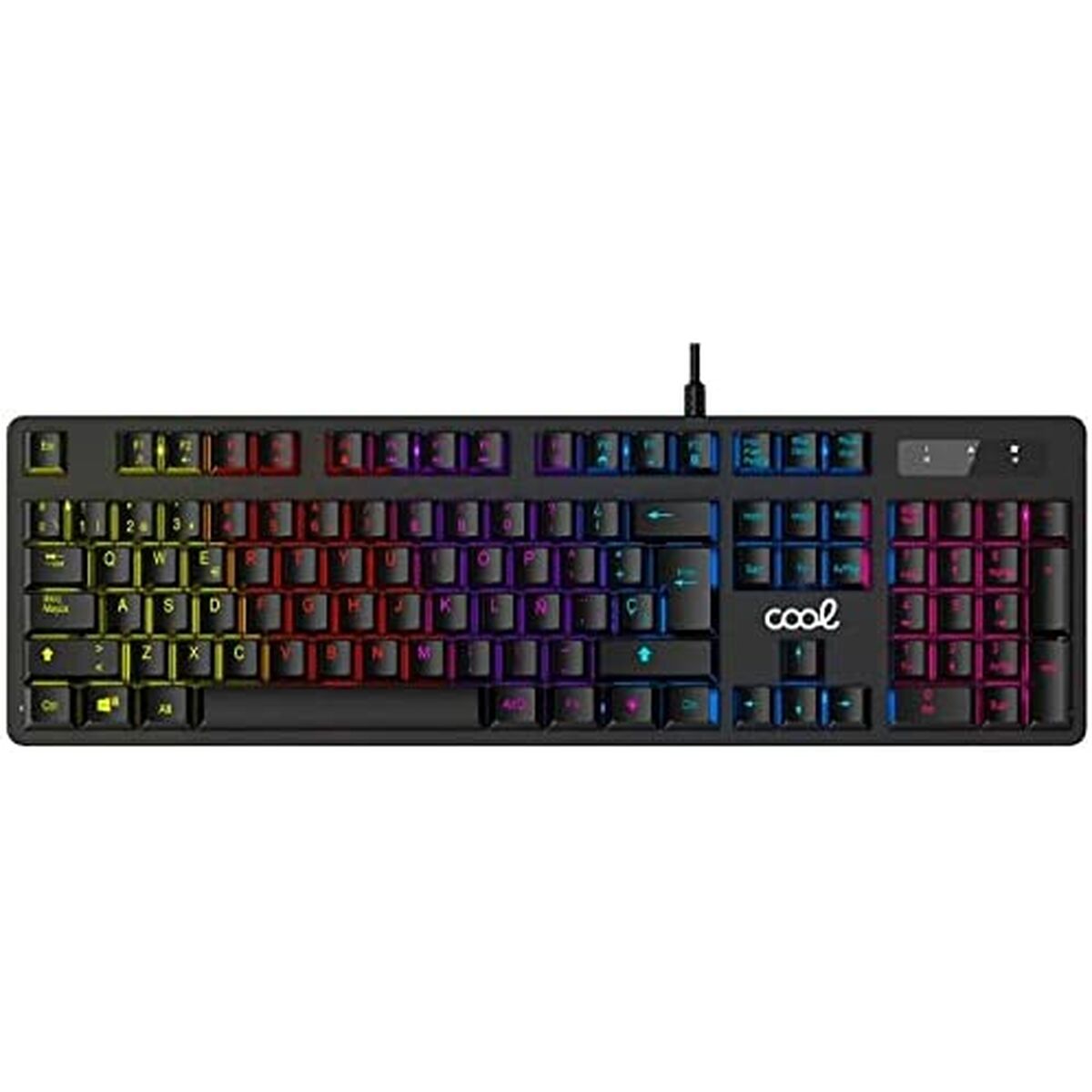 Tangentbord Cool Austin Qwerty Spanska RGB - 2