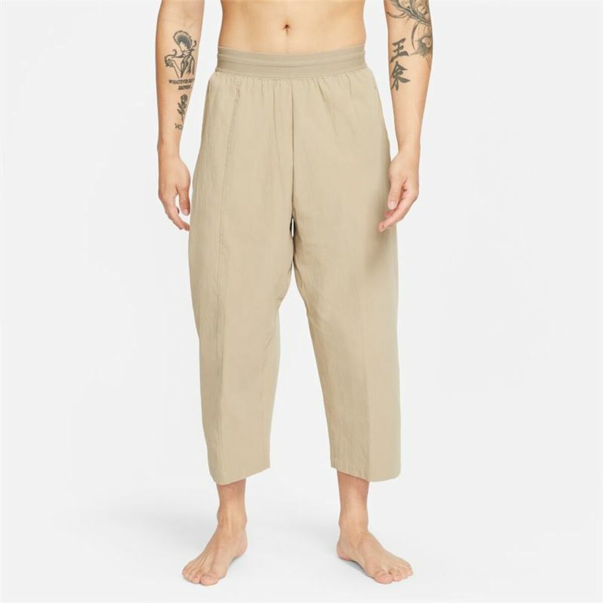 Långa träningsbyxor Nike Dri-Fit Yoga Beige Män - 4