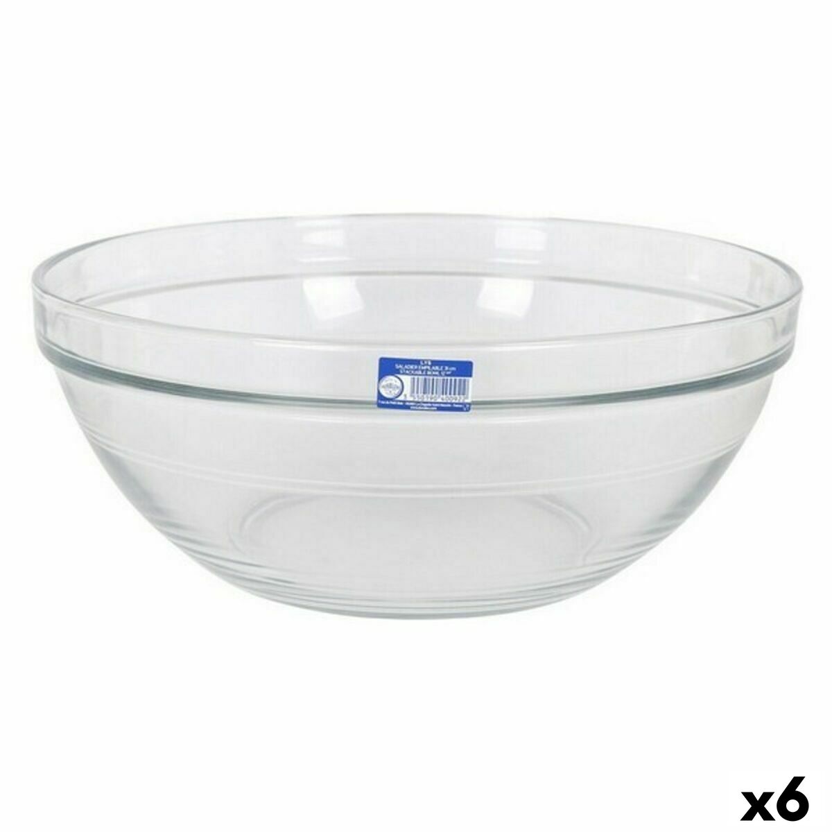 Salladsskål Duralex Lys Stapelbara 5,8 L Ø 30,5 x 12,5 cm (6 antal)