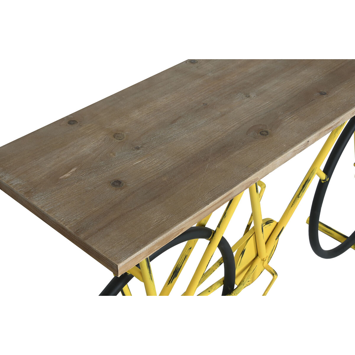 Mottagare Home ESPRIT Gul Svart 160 x 40 x 88 cm - 4
