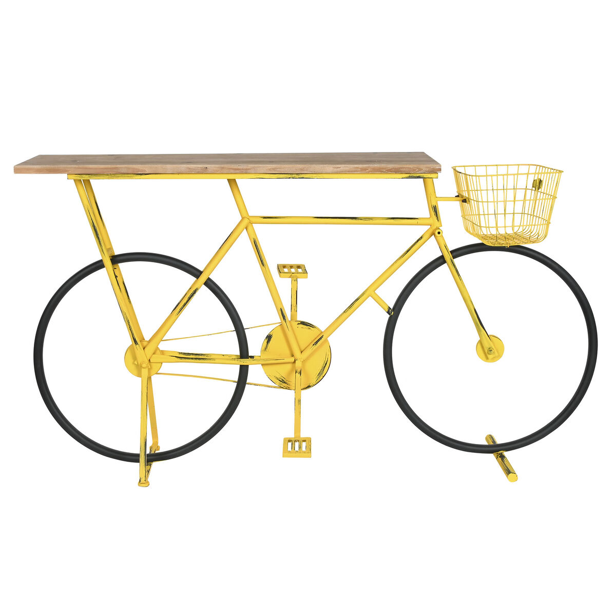 Mottagare Home ESPRIT Gul Svart 160 x 40 x 88 cm - 6