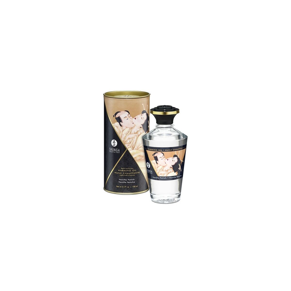 Erotisk Massageolja Shunga Vanilla fetish 100 ml - 4