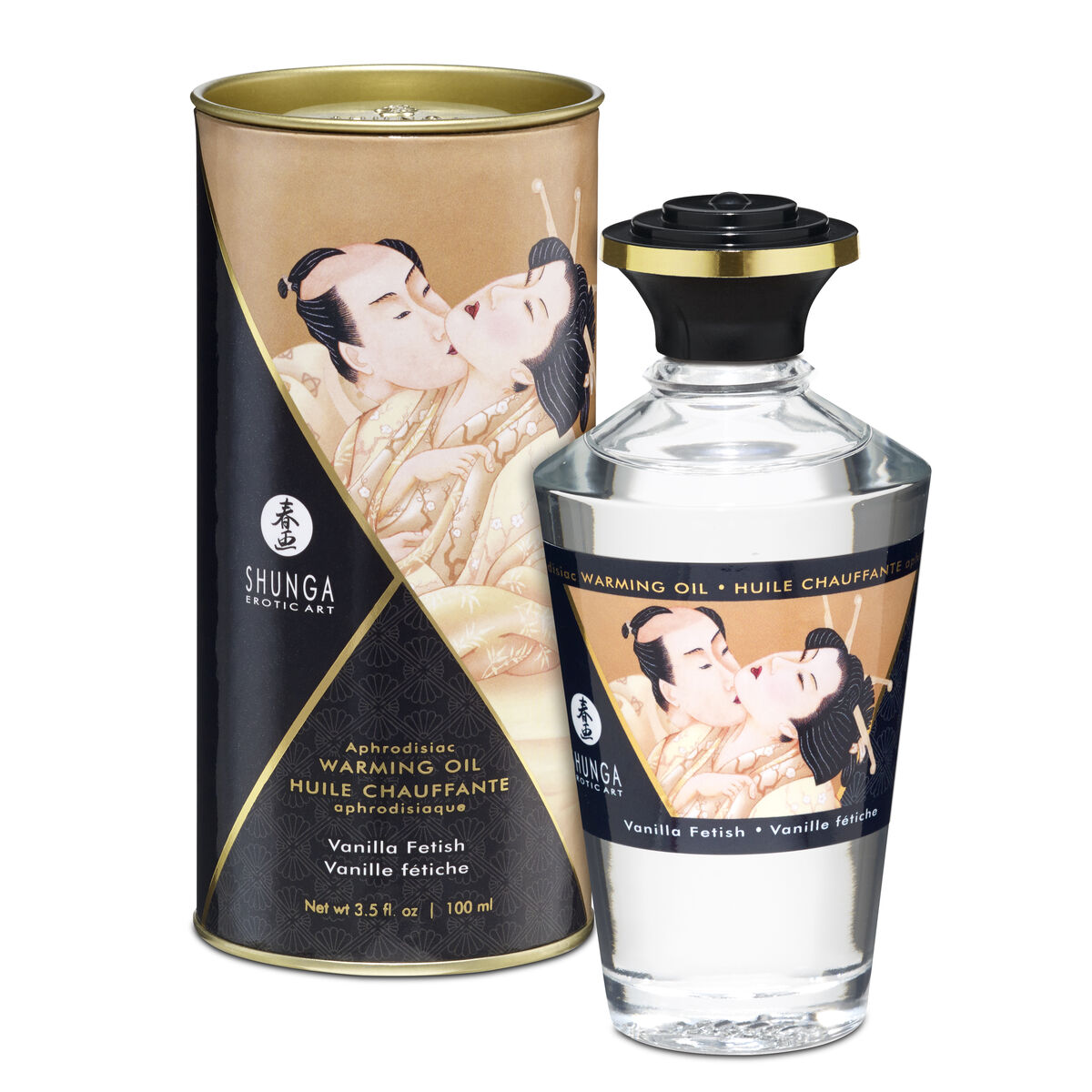 Erotisk Massageolja Shunga Vanilla fetish 100 ml - 2