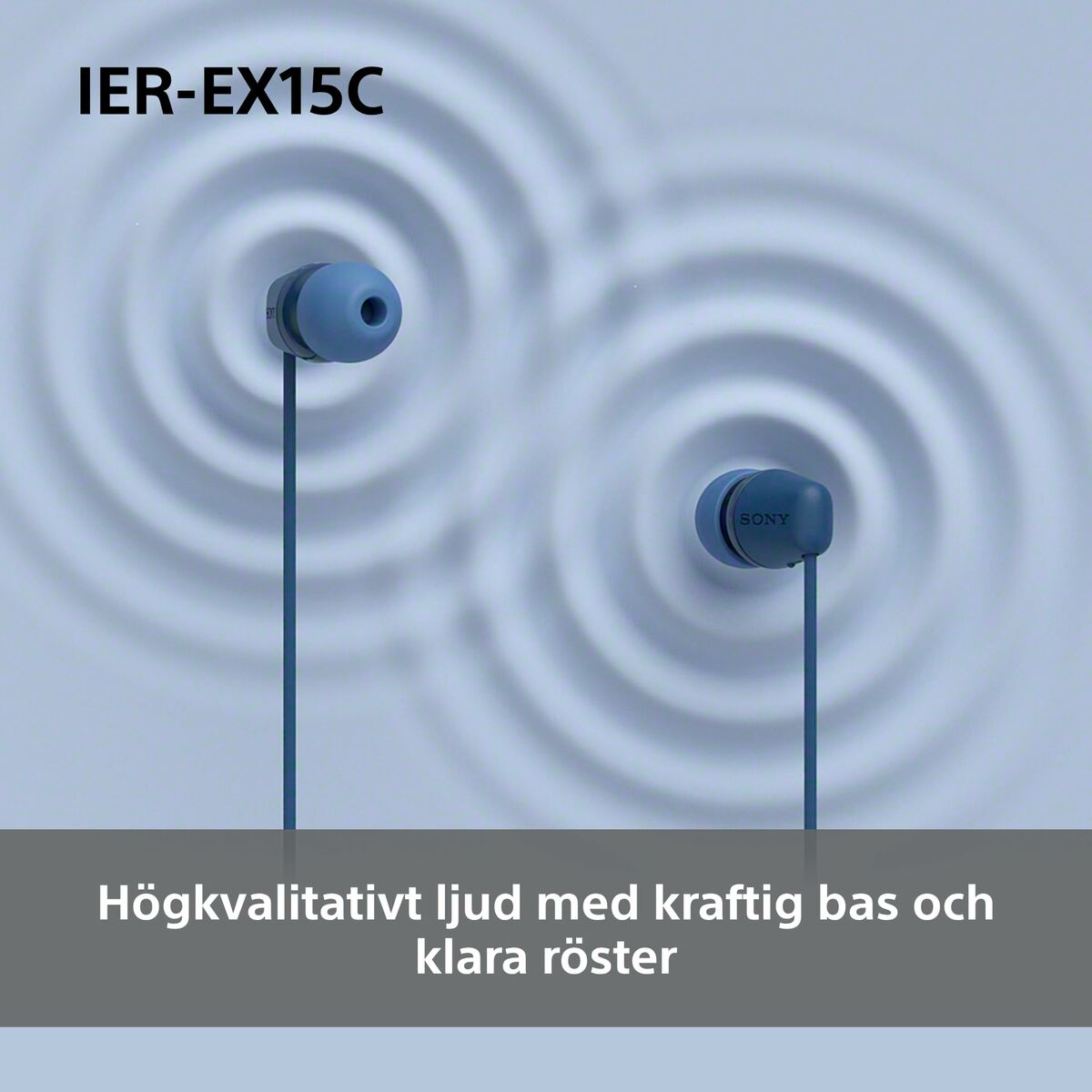 Hörlurar Sony IEREX15CL - 2
