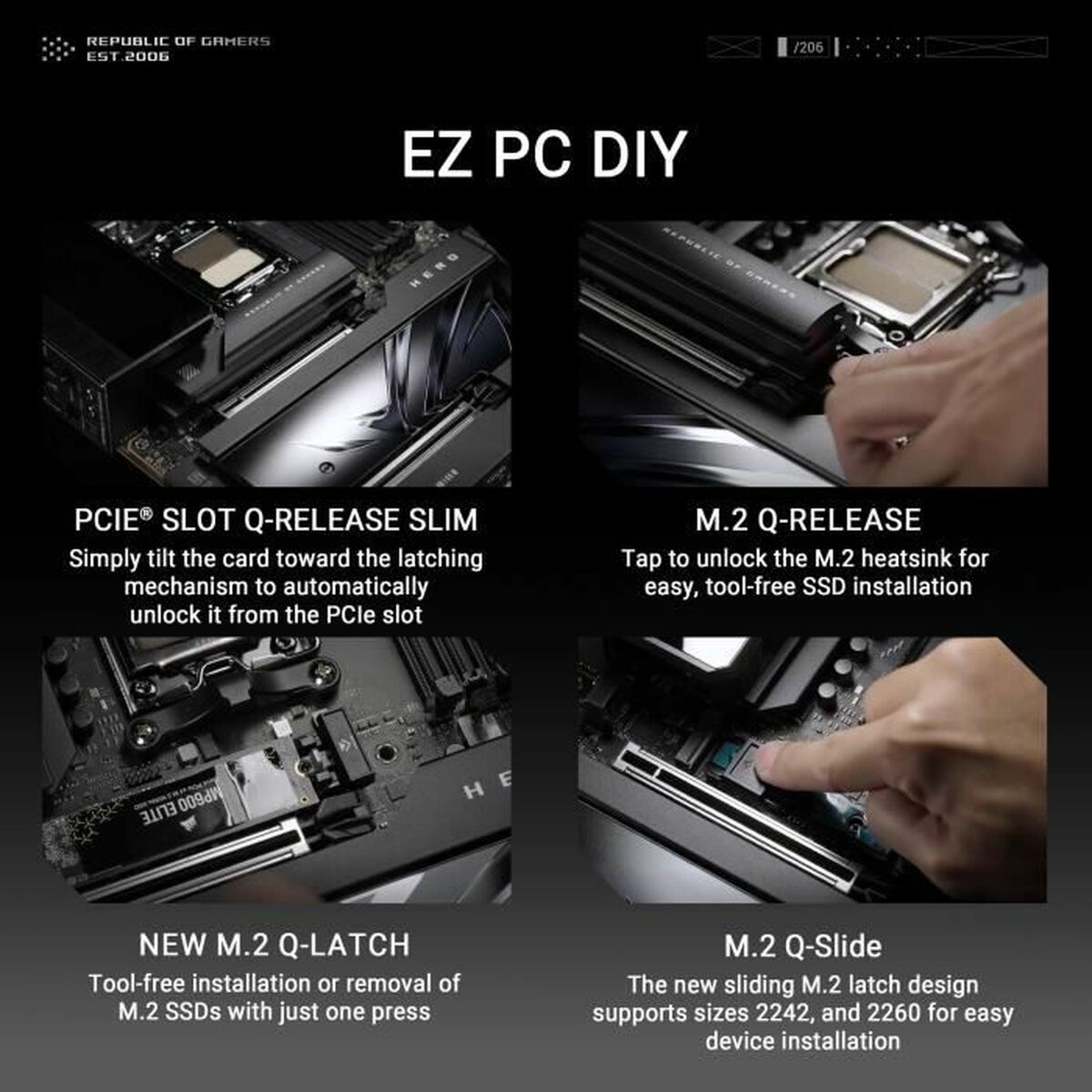 Moderkort Asus CROSSHAIR X870E HERO AMD AMD X870E AMD AM5 - 5