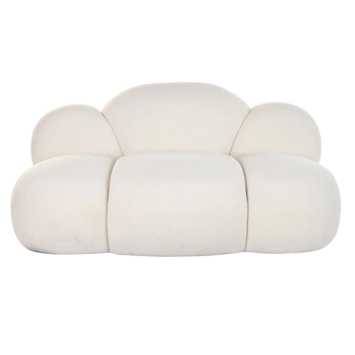 Soffa DKD Home Decor 149 x 76 x 77 cm Moln Vit Modern