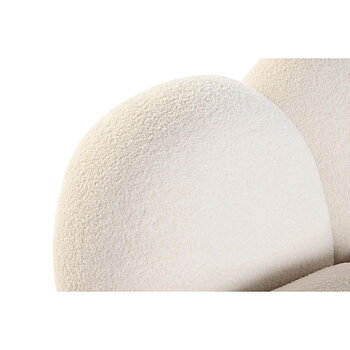 Soffa DKD Home Decor 149 x 76 x 77 cm Moln Vit Modern