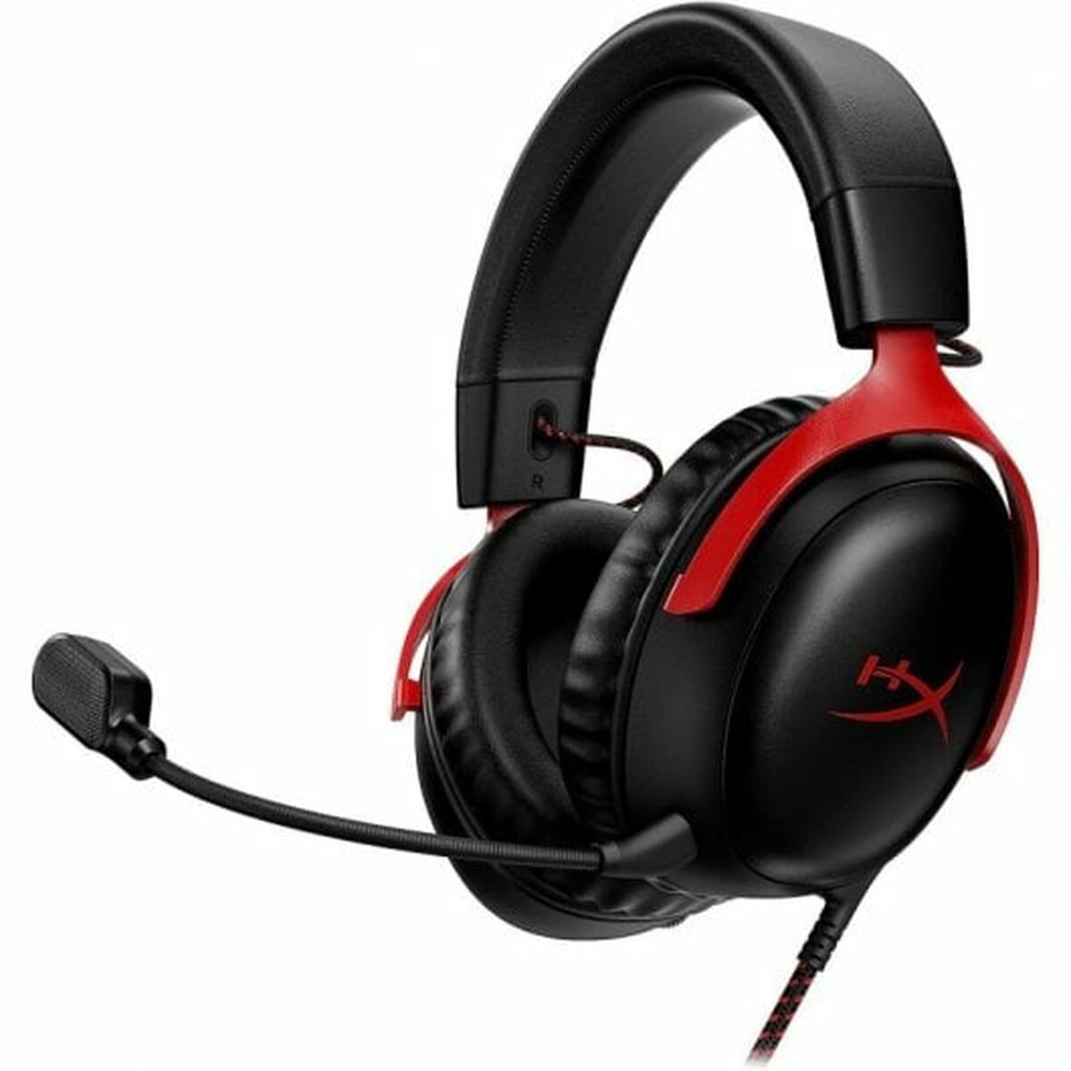 Hörlurar med Mikrofon HyperX Cloud III Svart