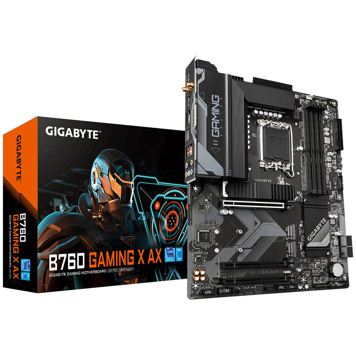 Moderkort Gigabyte B760 GAMING X AX 256 MB Intel LGA 1700 - 4