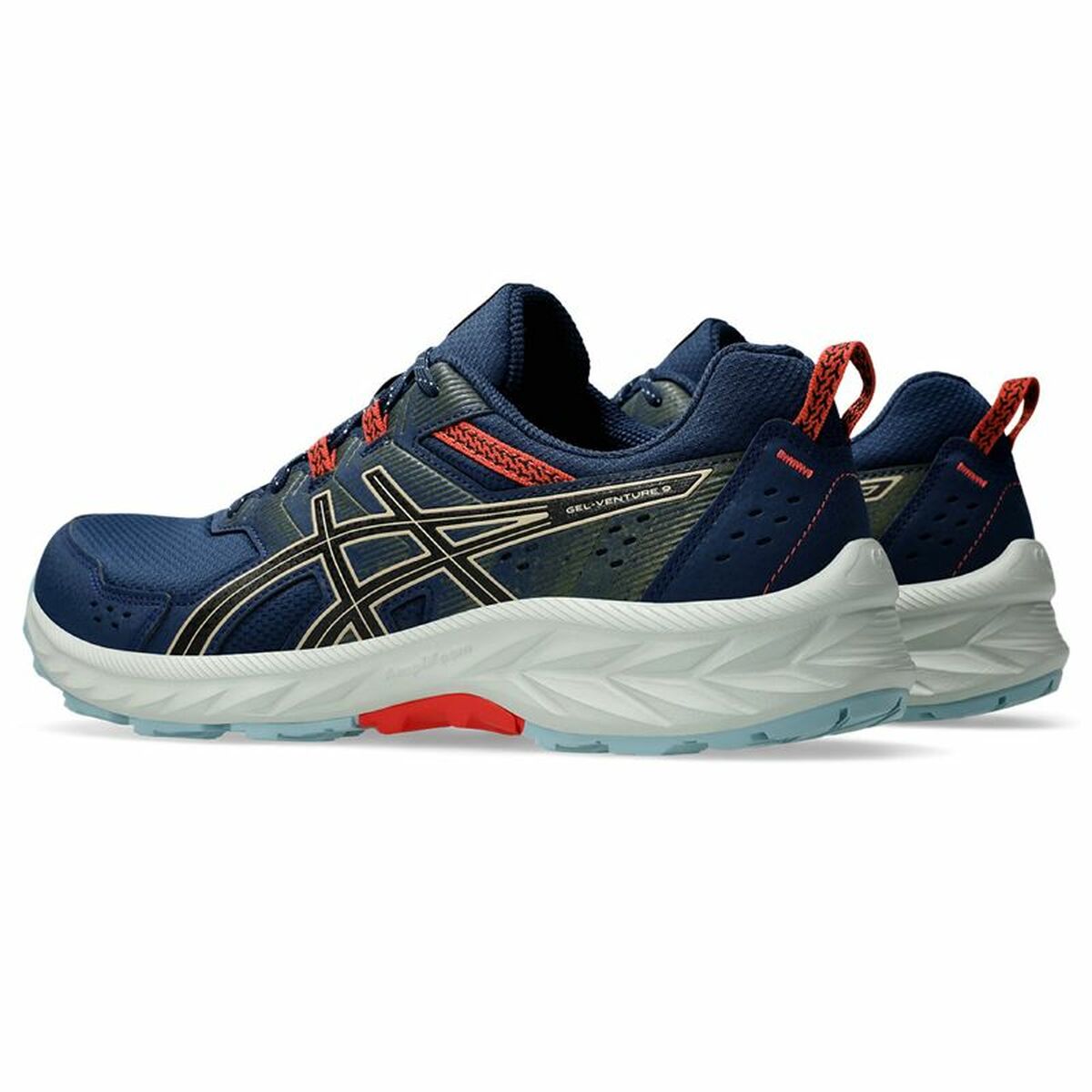 Gymnastikskor, Herr Asics Gel-Venture 9 Blå Marinblå - 6