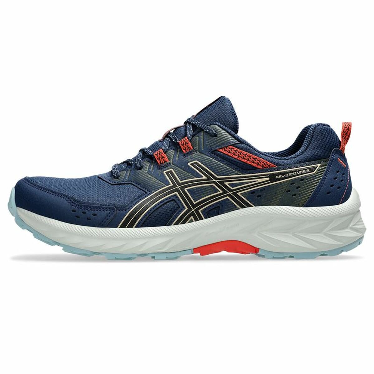 Gymnastikskor, Herr Asics Gel-Venture 9 Blå Marinblå - 2