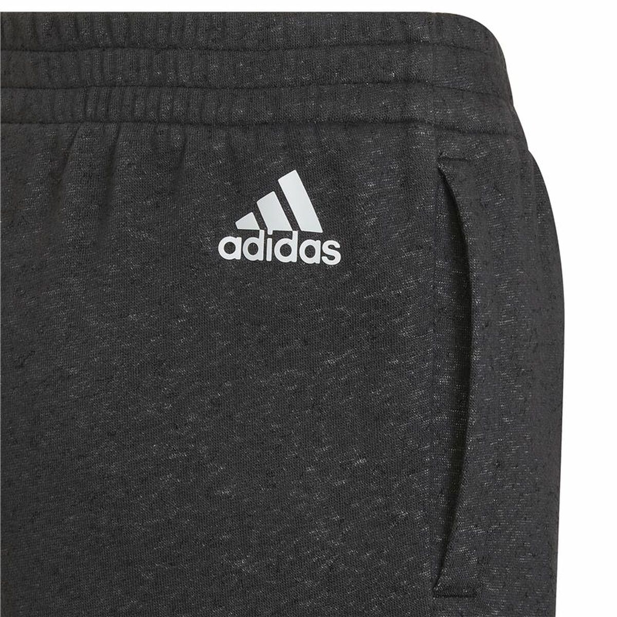 Sportshorts för barn Adidas Future Icons 3 Stripes Svart - 3