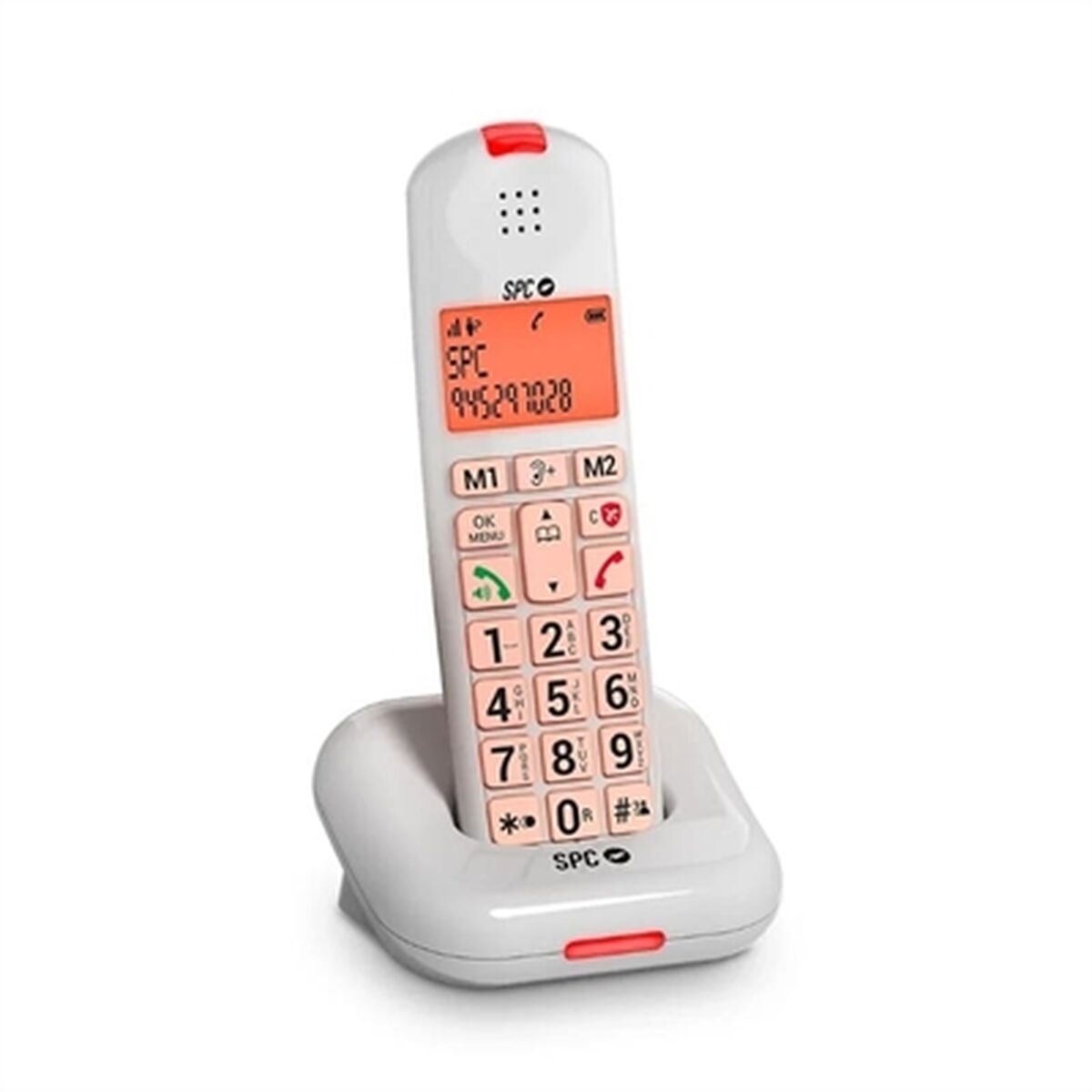 Markkabeltelefon SPC 7612B  Vit - 2