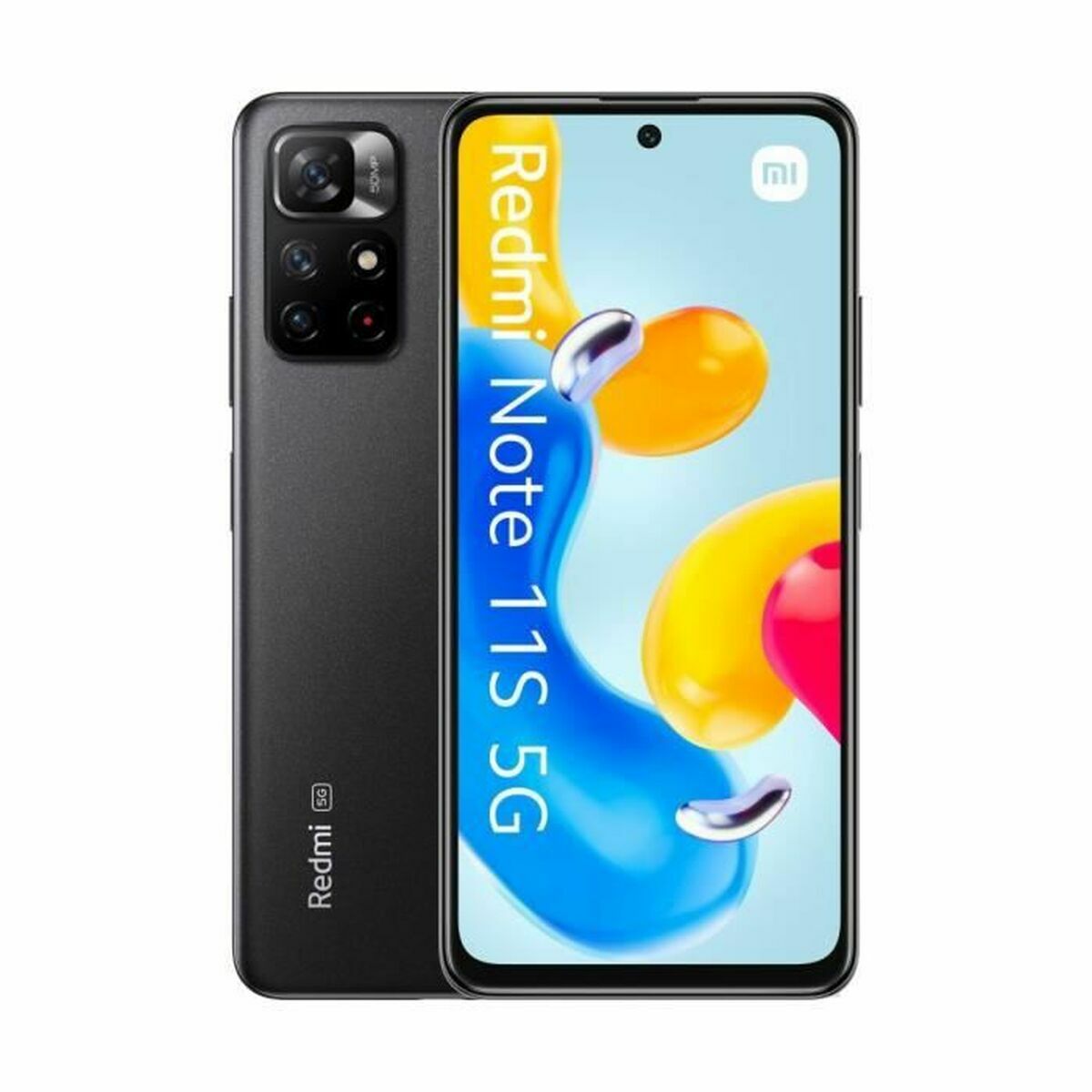 Smartphone Xiaomi Note 11S 5G 6,6" 5G 2400 x 1800 px 6,6" Mediatek Dimensity 810 4 GB RAM 128 GB Svart 128 GB