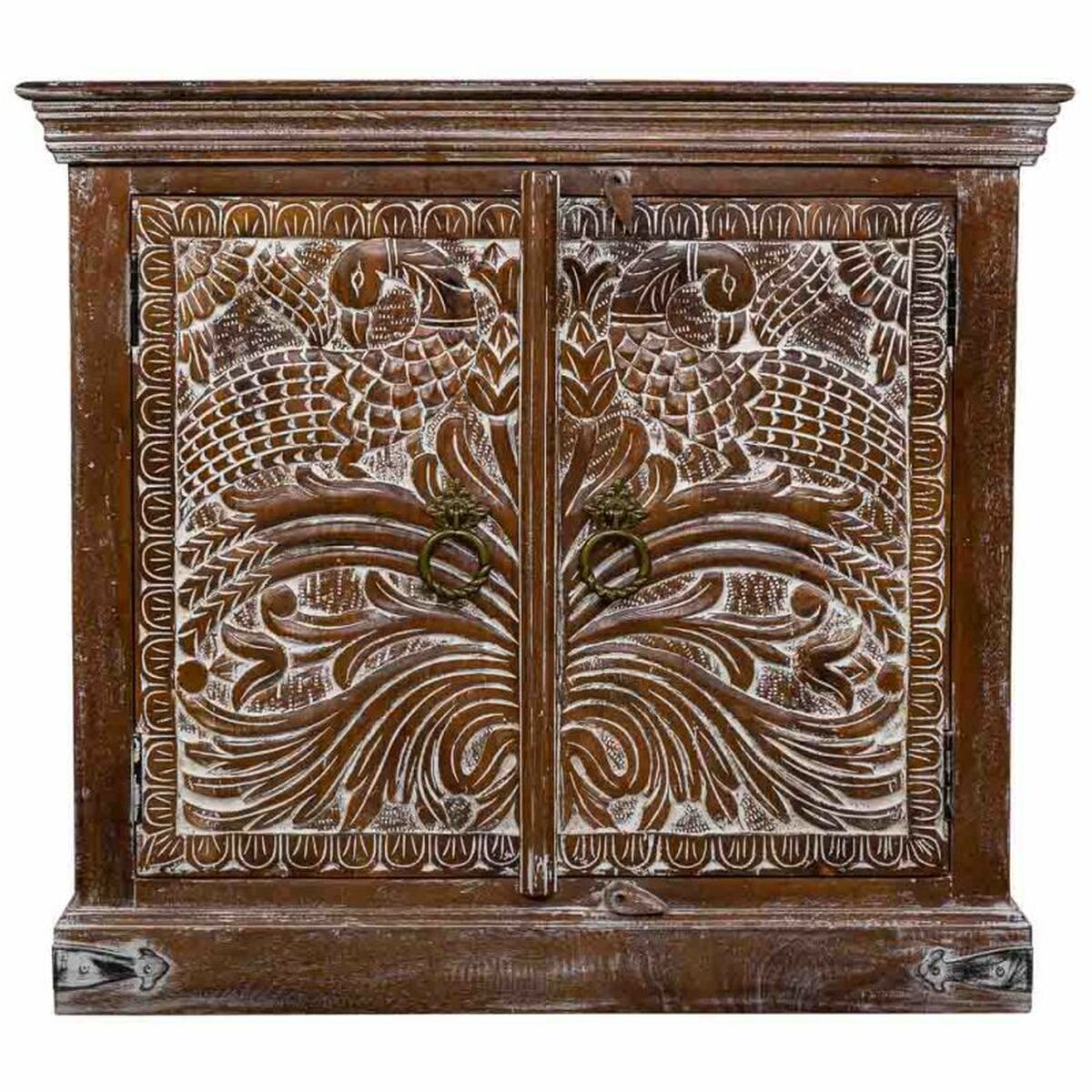 Mottagare Alexandra House Living Brun 40 x 90 x 80 cm - 4