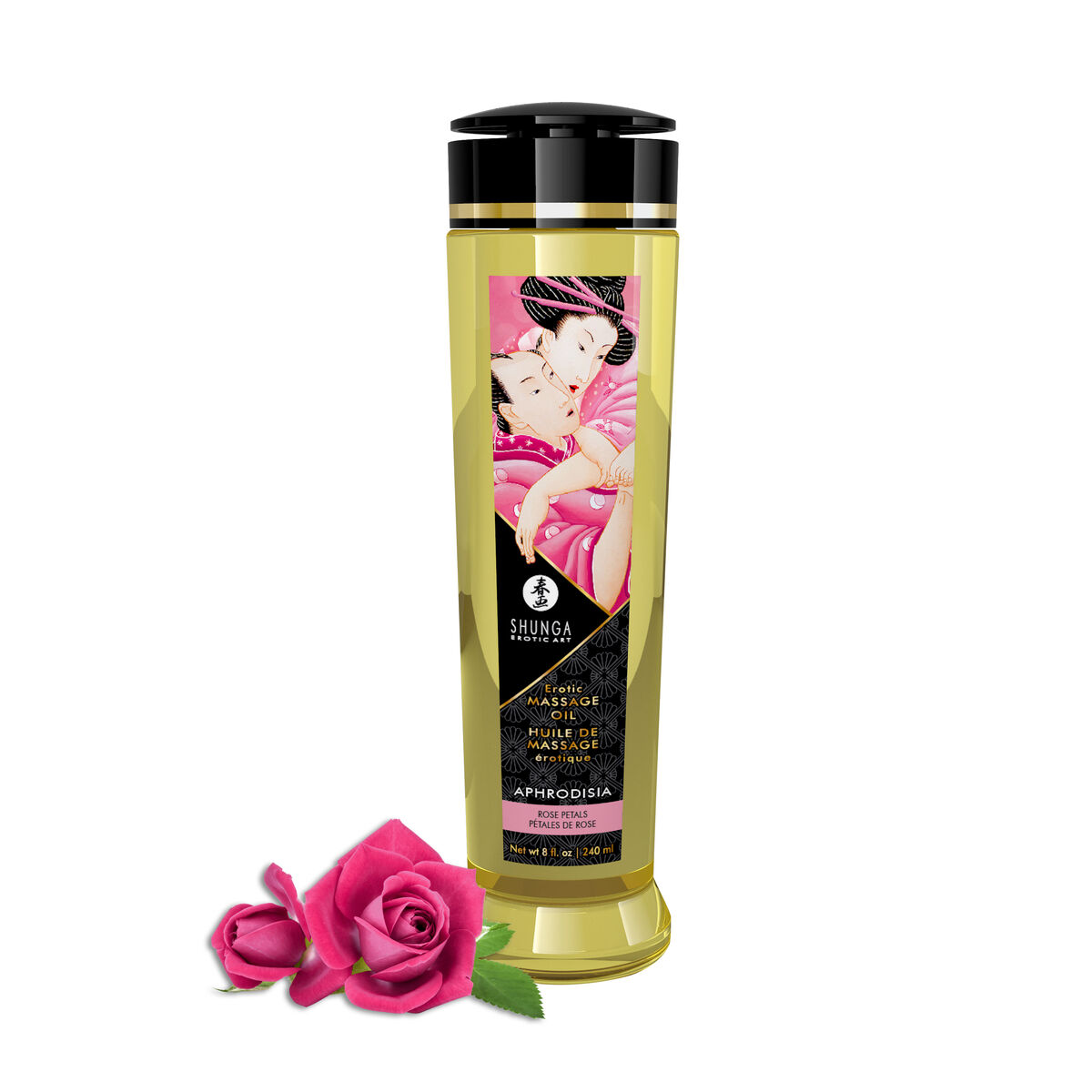Erotisk Massageolja Shunga 240 ml Rosor - 3