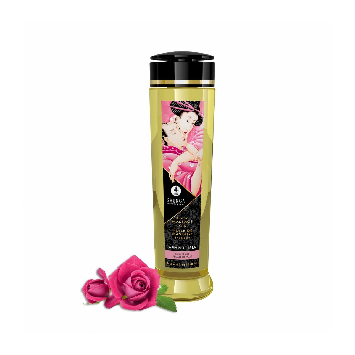 Erotisk Massageolja Shunga 240 ml Rosor - 4