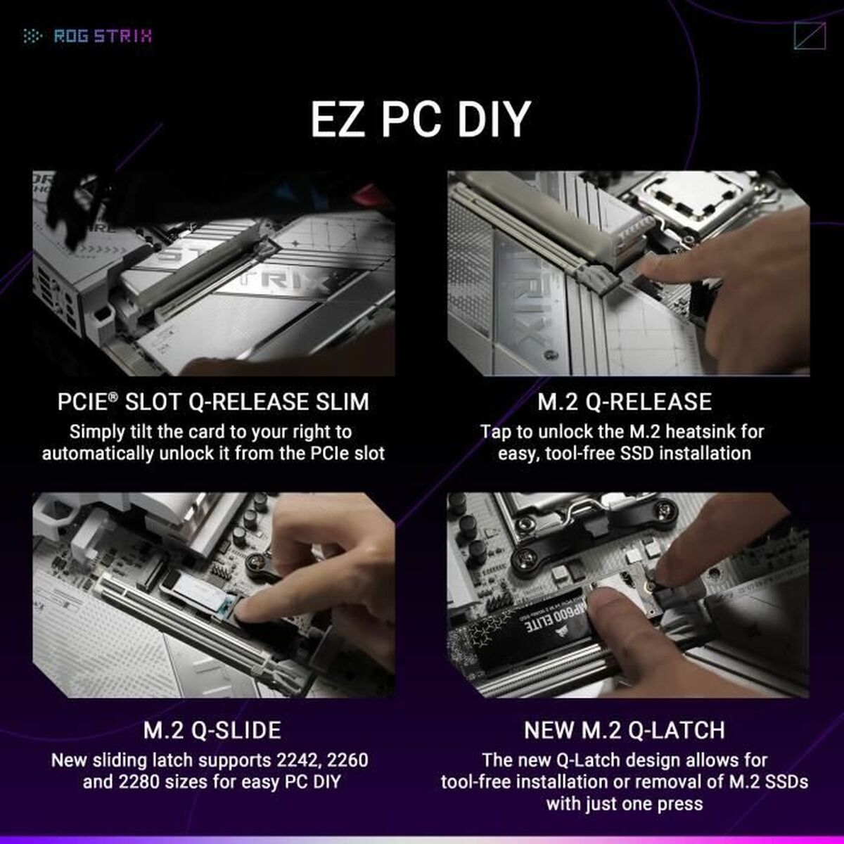Moderkort Asus STRIX X870-A GAMING WIFI AMD AMD AM5 - 5