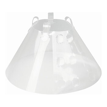 Elizabethan Hundhalsband KVP Quick Fit Transparent (33-41 cm)