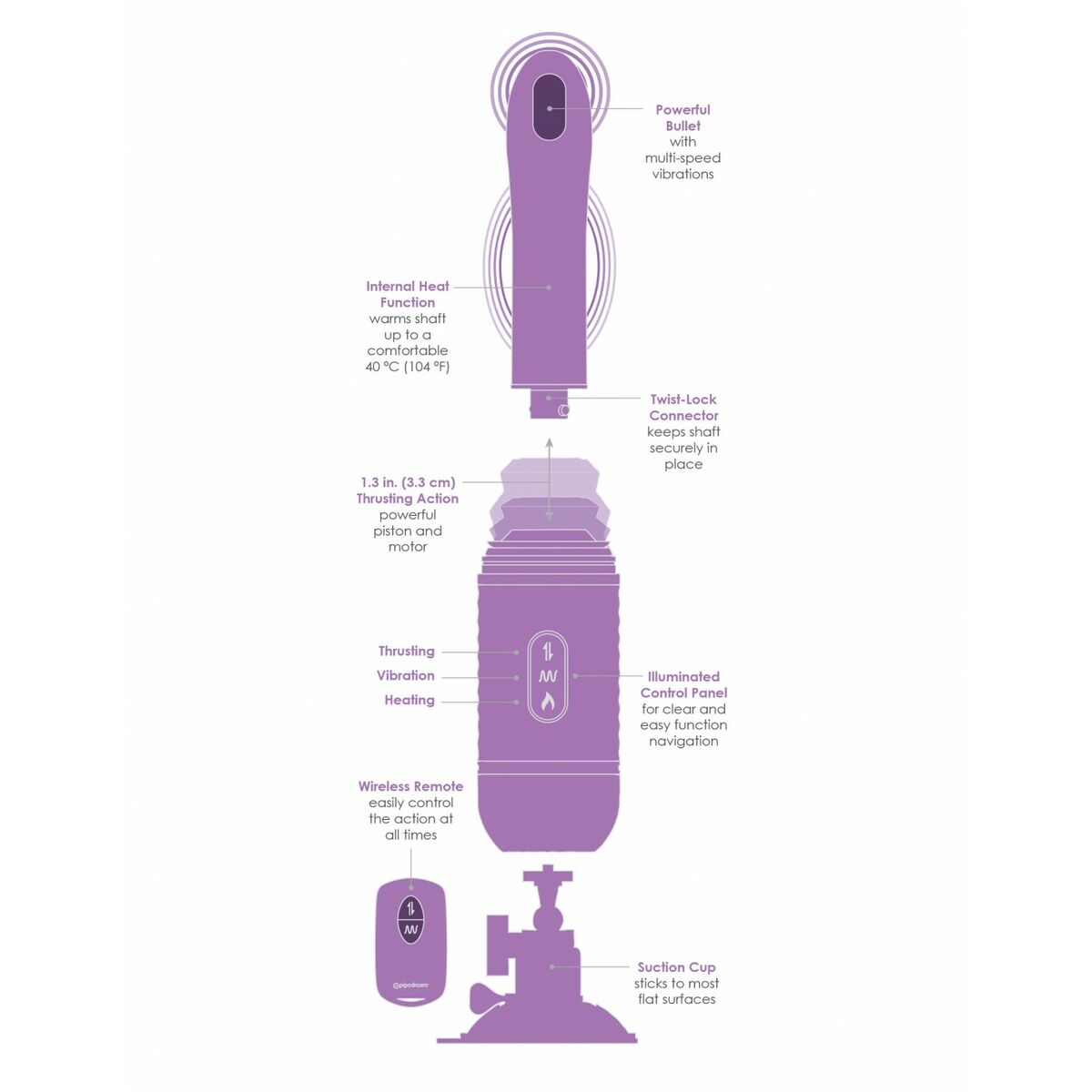 G-spotvibrator Pipedream Fantasy for her - 6