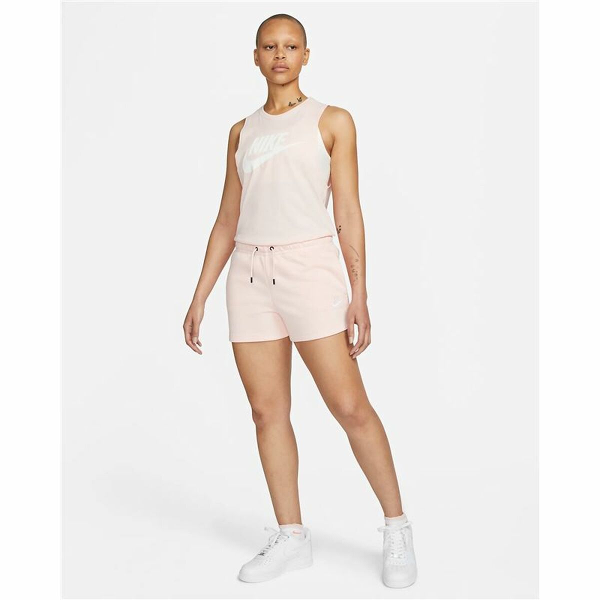 Sportshorts för kvinnor Nike Essential Rosa - 3