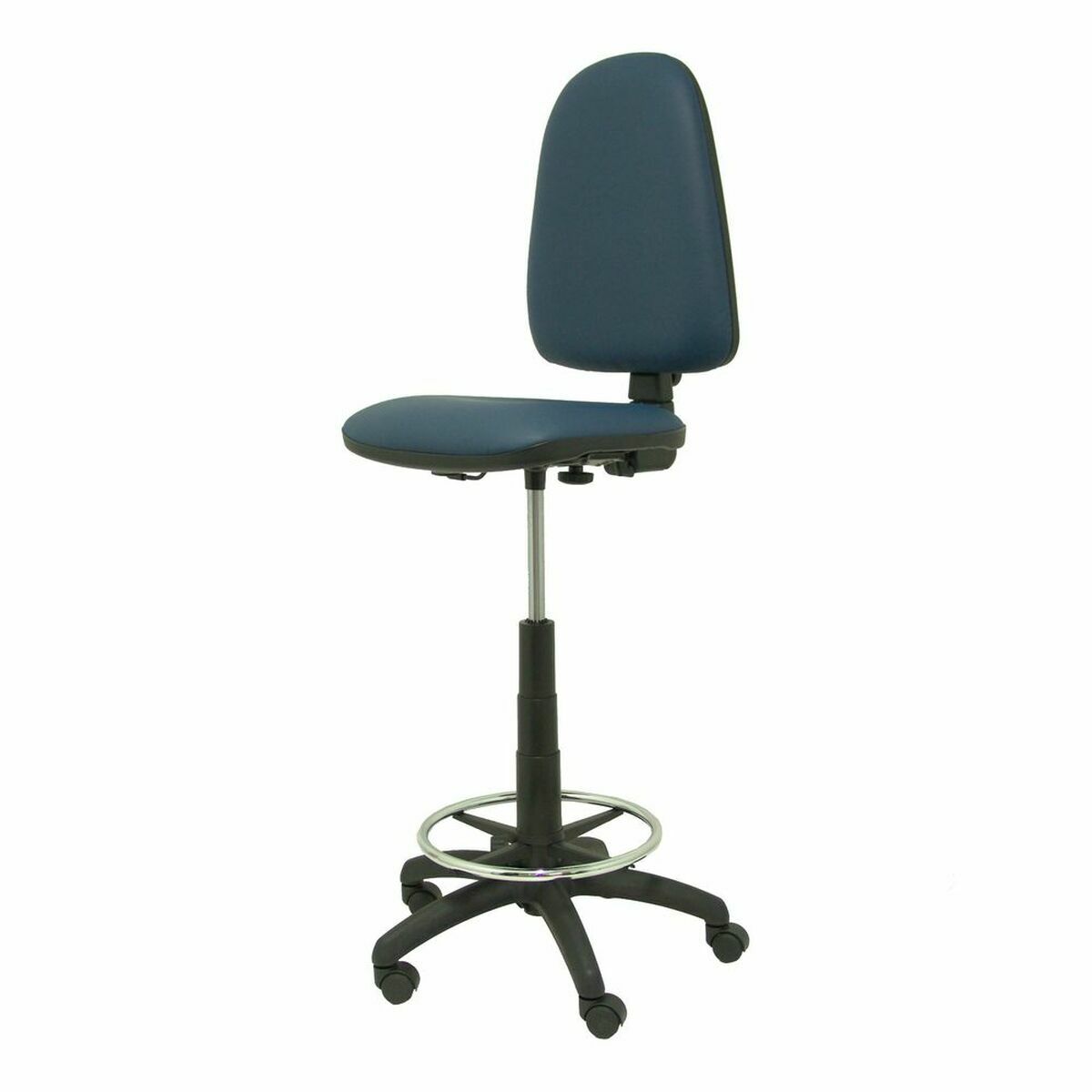 Sittpall Ayna  Piqueras y Crespo T04CPSPAZM Blå Svart Marinblå Metall Läderimitation - 3