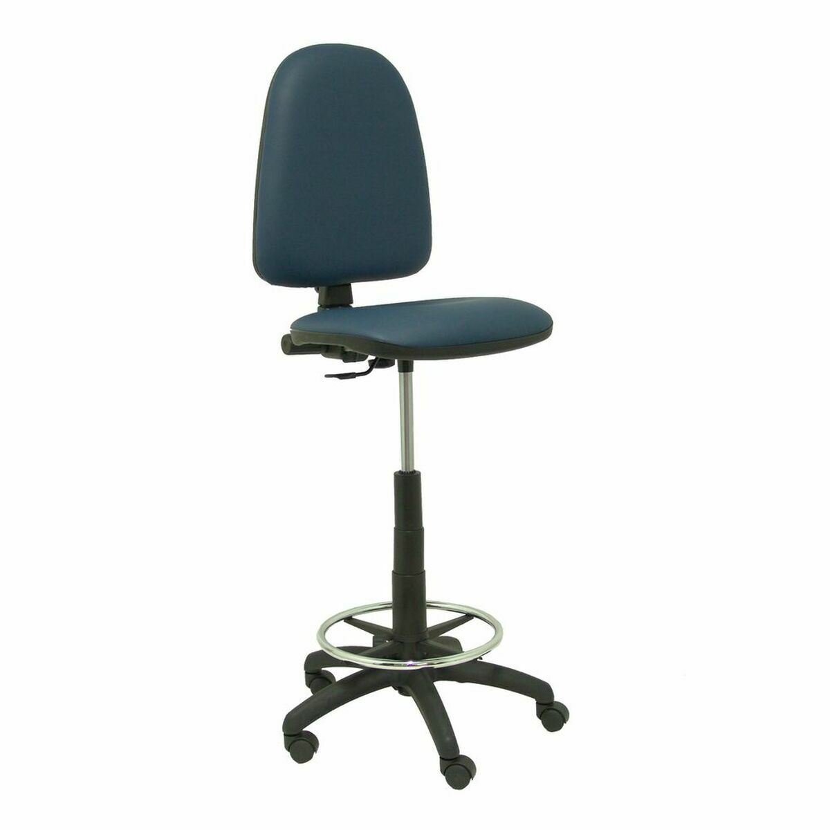 Sittpall Ayna  Piqueras y Crespo T04CPSPAZM Blå Svart Marinblå Metall Läderimitation