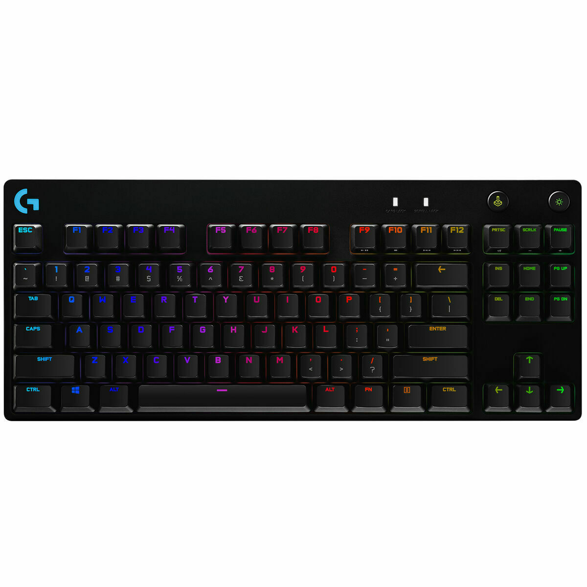 Gaming Tangentbord/ OR: Speltangentbord Logitech G PRO QWERTY Engelska EEUU