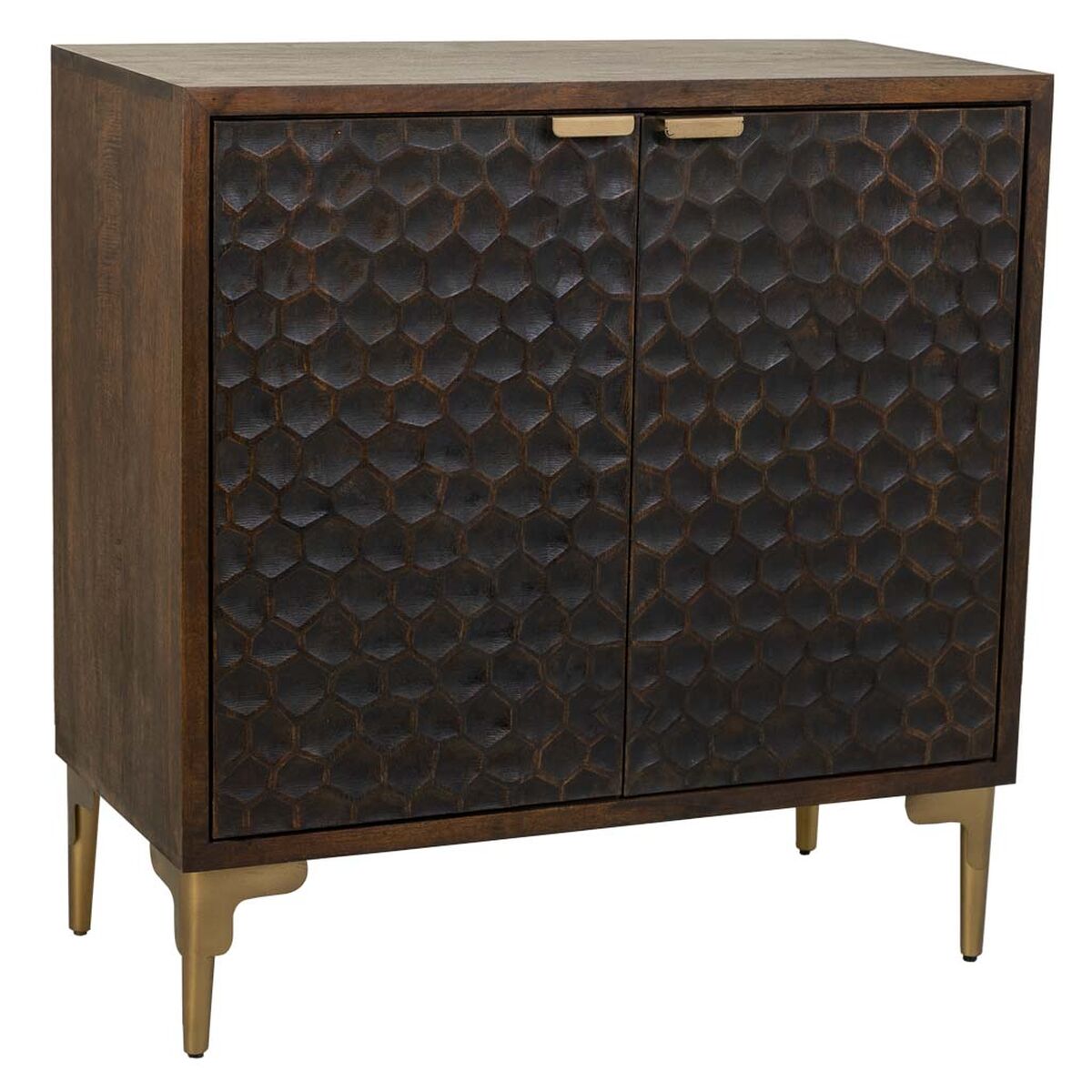 Mottagare Alexandra House Living Brun 40 x 85 x 83 cm