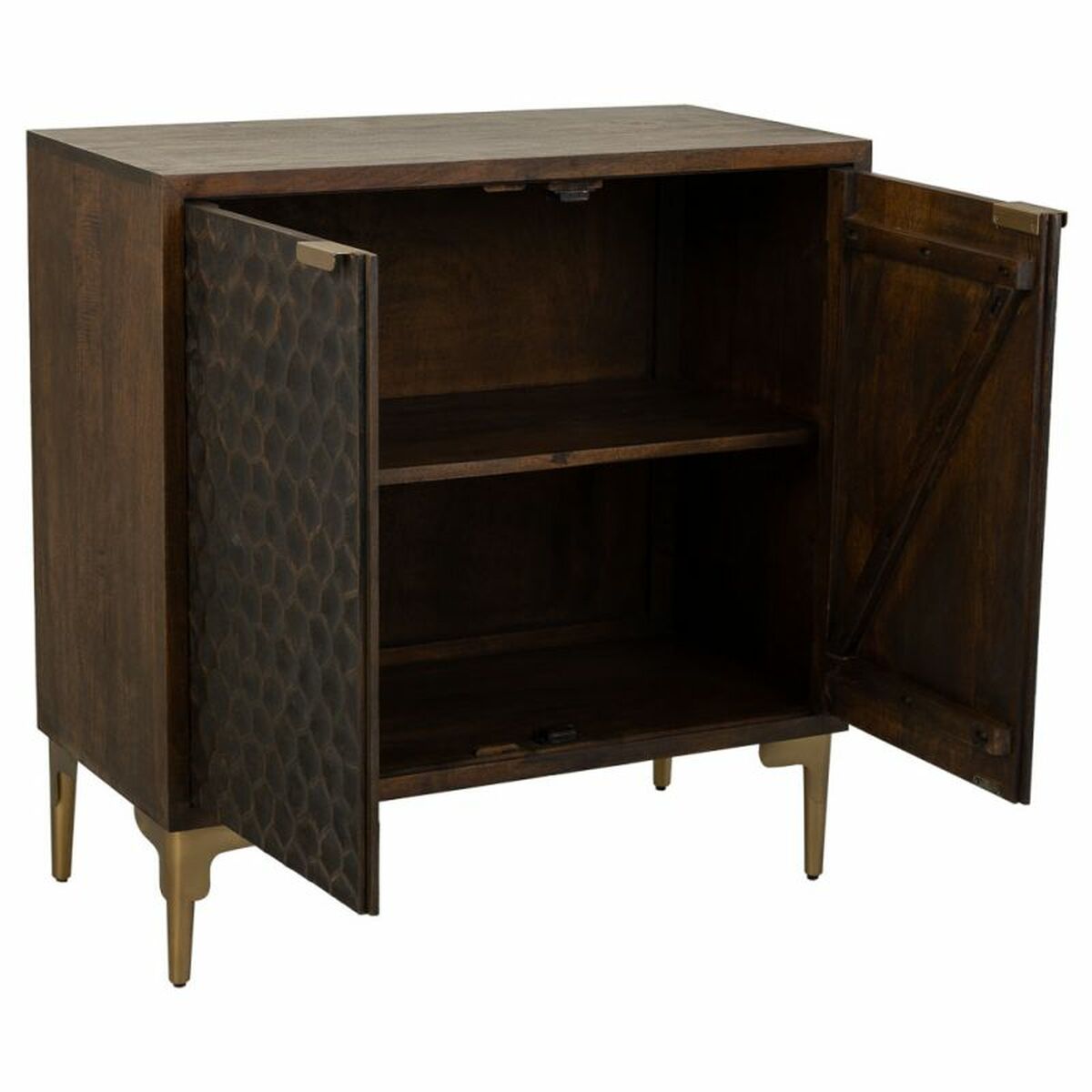 Mottagare Alexandra House Living Brun 40 x 85 x 83 cm - 2