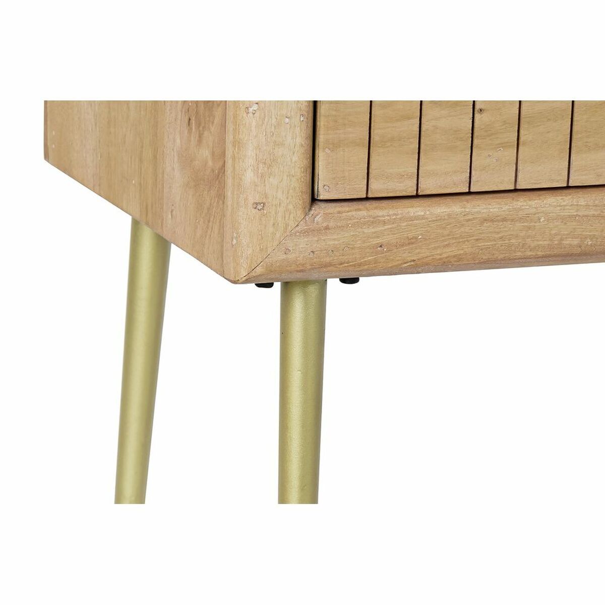 TV-möbler DKD Home Decor Gyllene Brun Mangoträ (147 x 40 x 60 cm) - 2