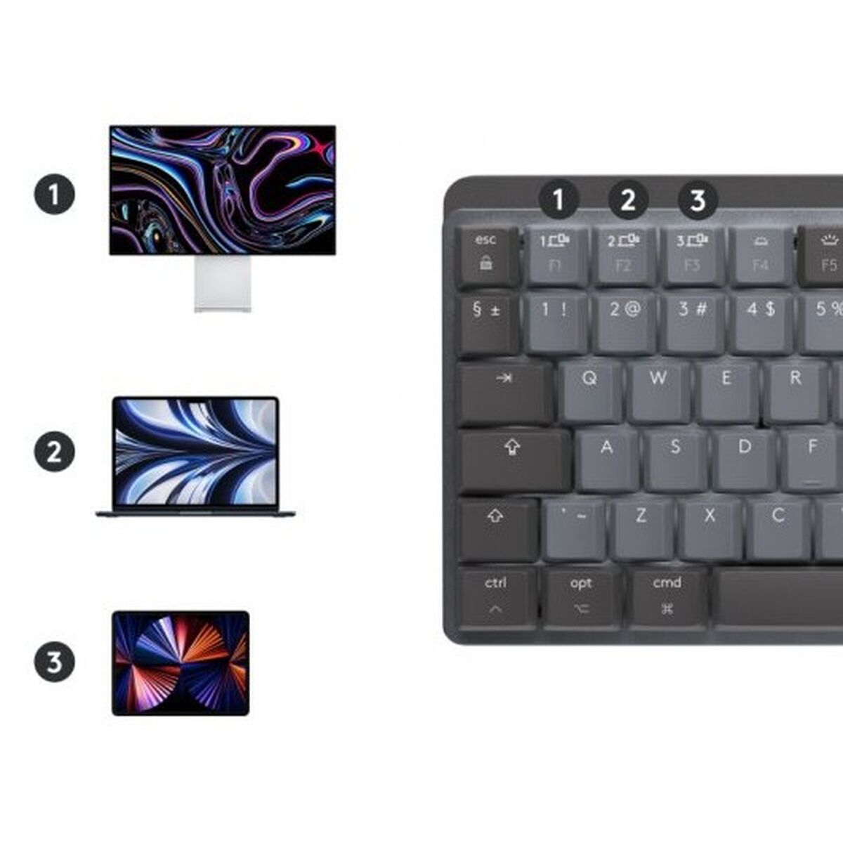 Tangentbord Logitech MX Mini Mechanical for Mac - 2