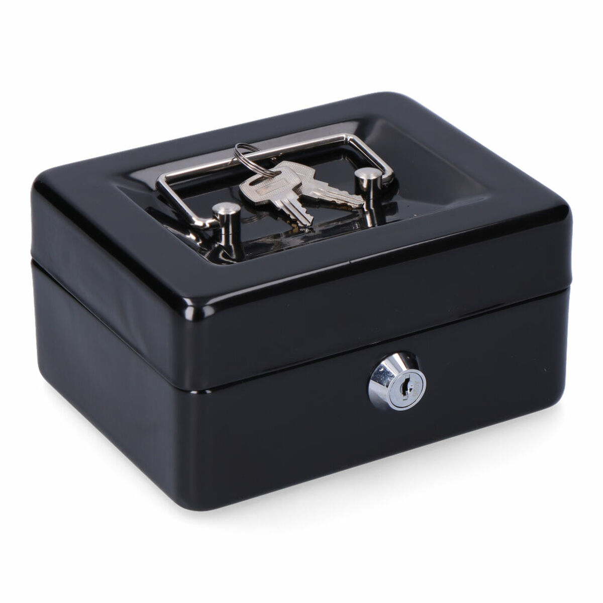 Värdeskåp Micel CFC09 M13393 Svart Stål 15,2 x 11,8 x 8 cm - 2