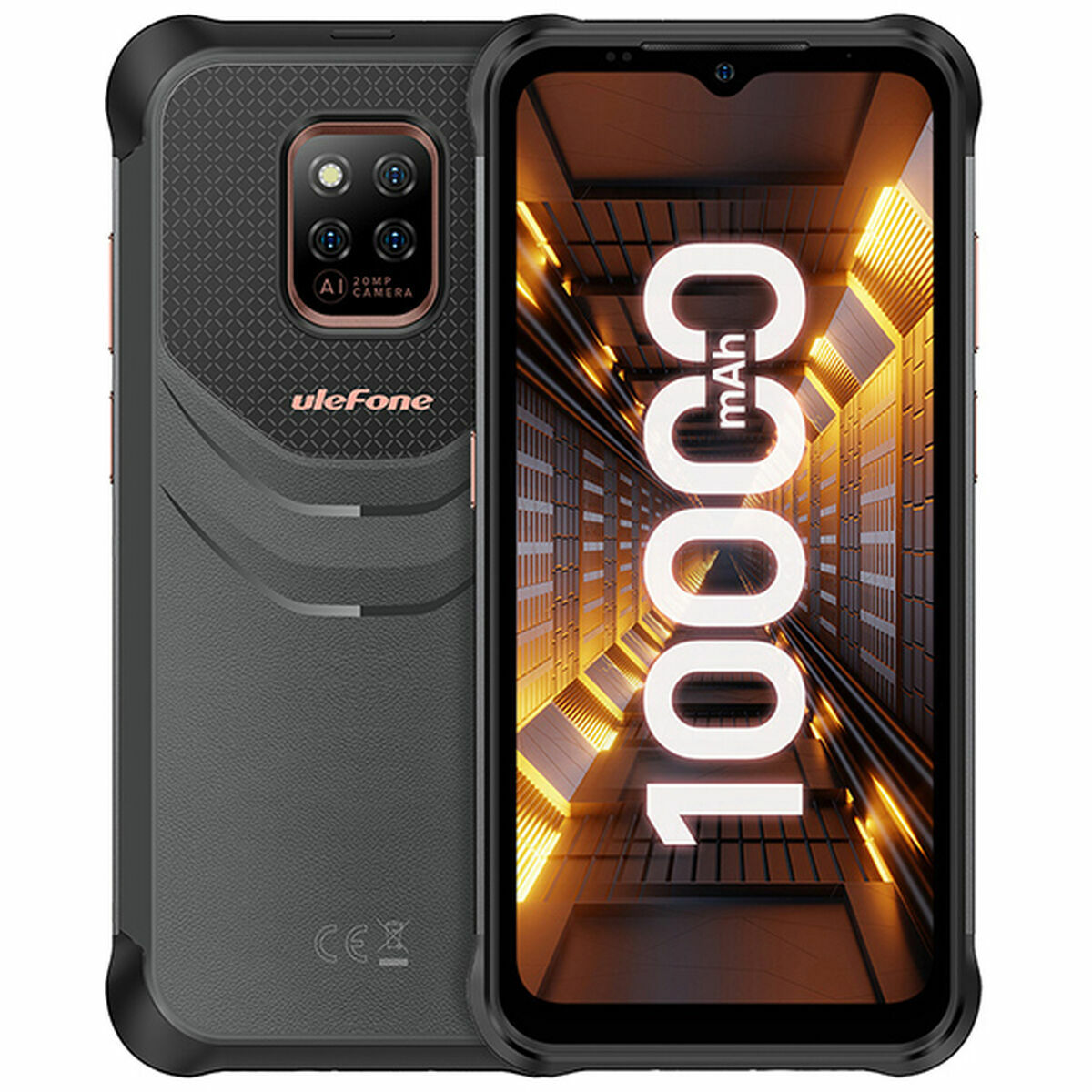Smartphone Ulefone Armor 14 Pro Svart 6,52" 128 GB 8 GB RAM MediaTek Helio G85