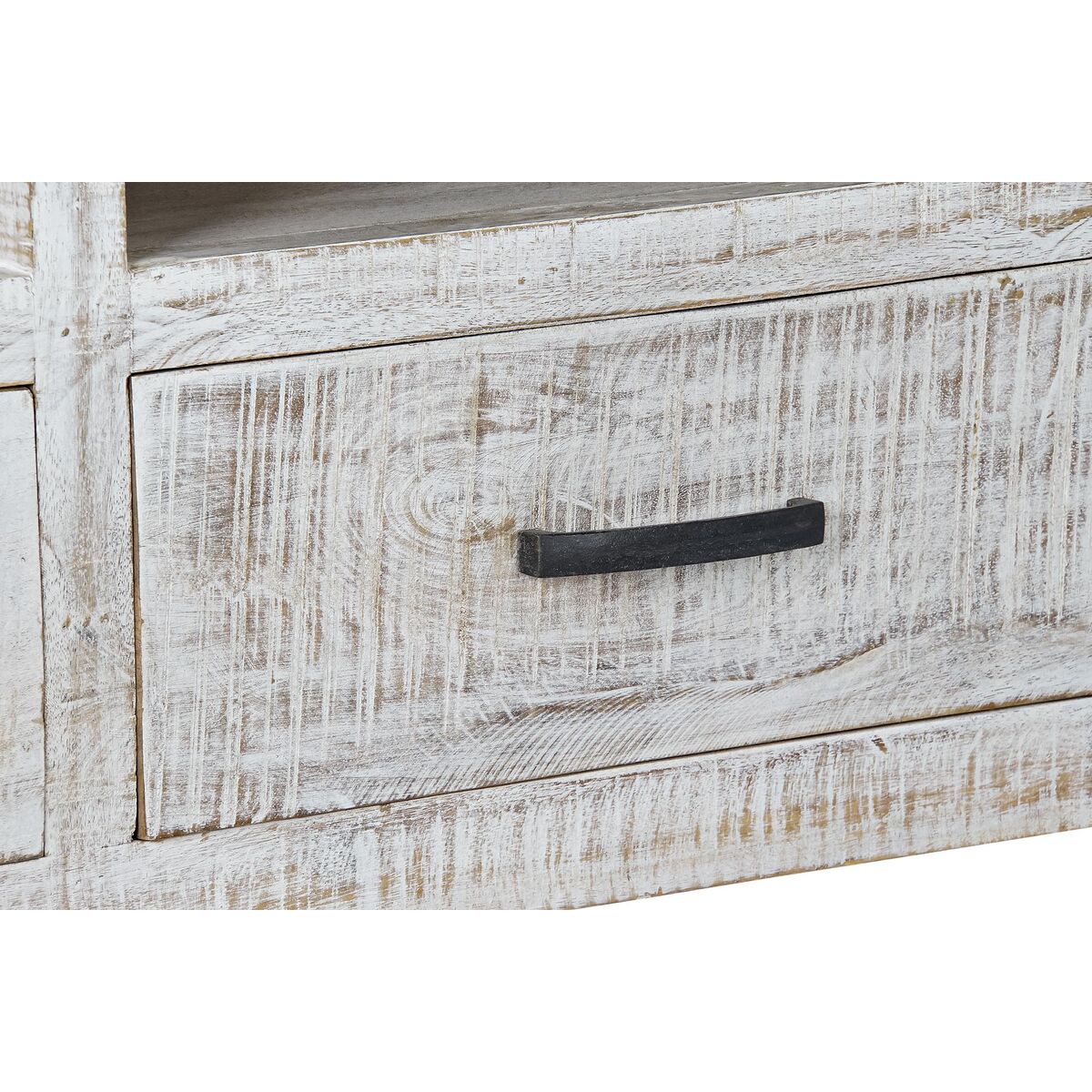 TV-möbler DKD Home Decor 158 x 50 x 54 cm Vit Mangoträ - 8