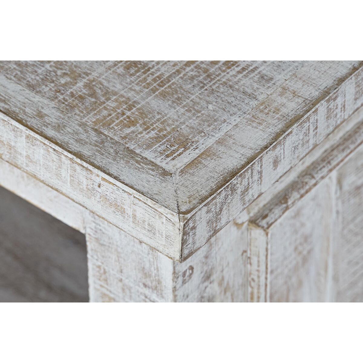 TV-möbler DKD Home Decor 158 x 50 x 54 cm Vit Mangoträ - 4