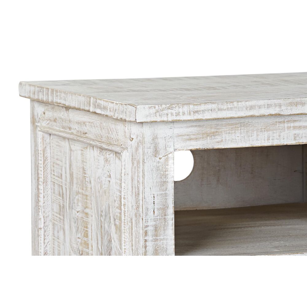 TV-möbler DKD Home Decor 158 x 50 x 54 cm Vit Mangoträ - 2