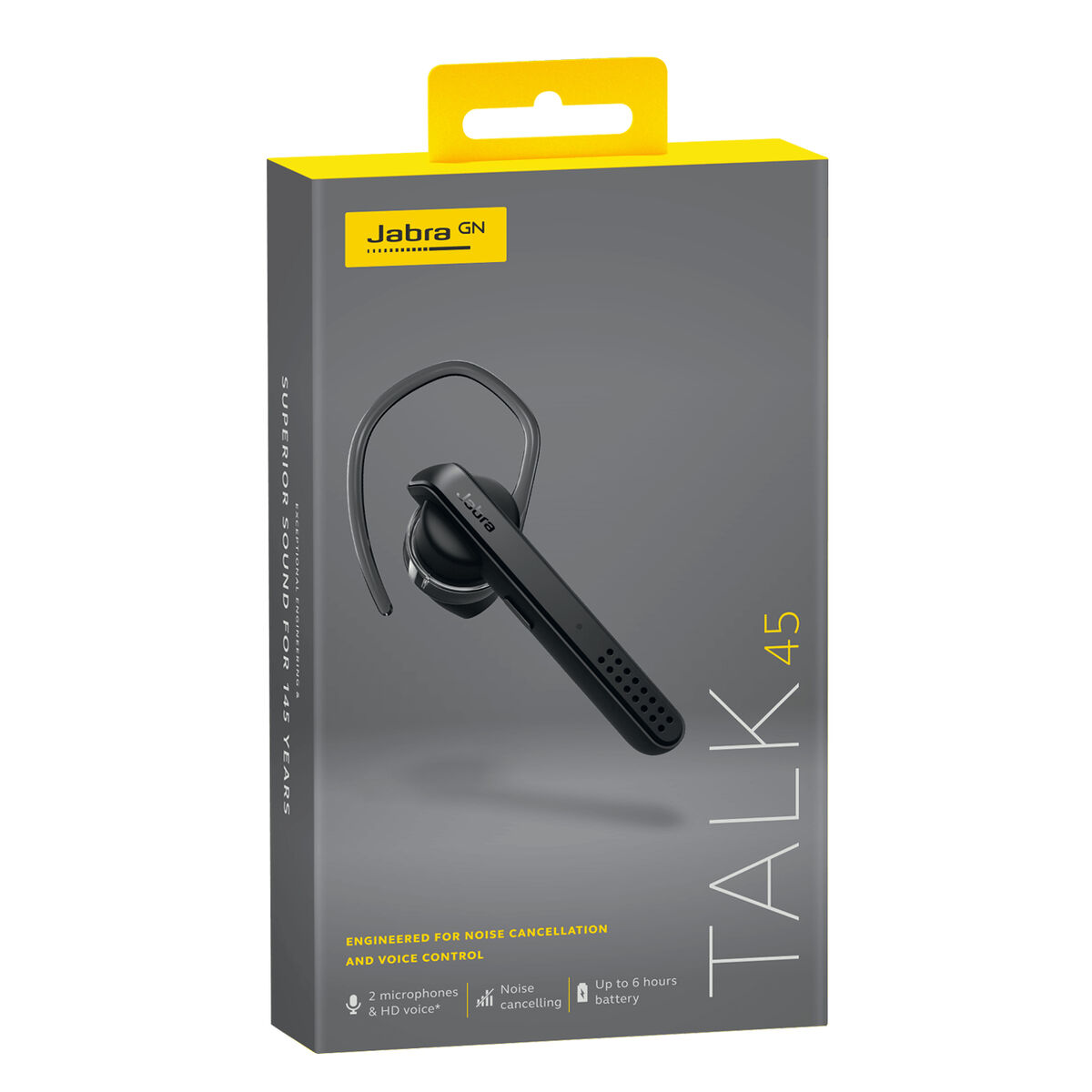 Bluetooth Hörlurar med Mikrofon Jabra Talk 45 - 3