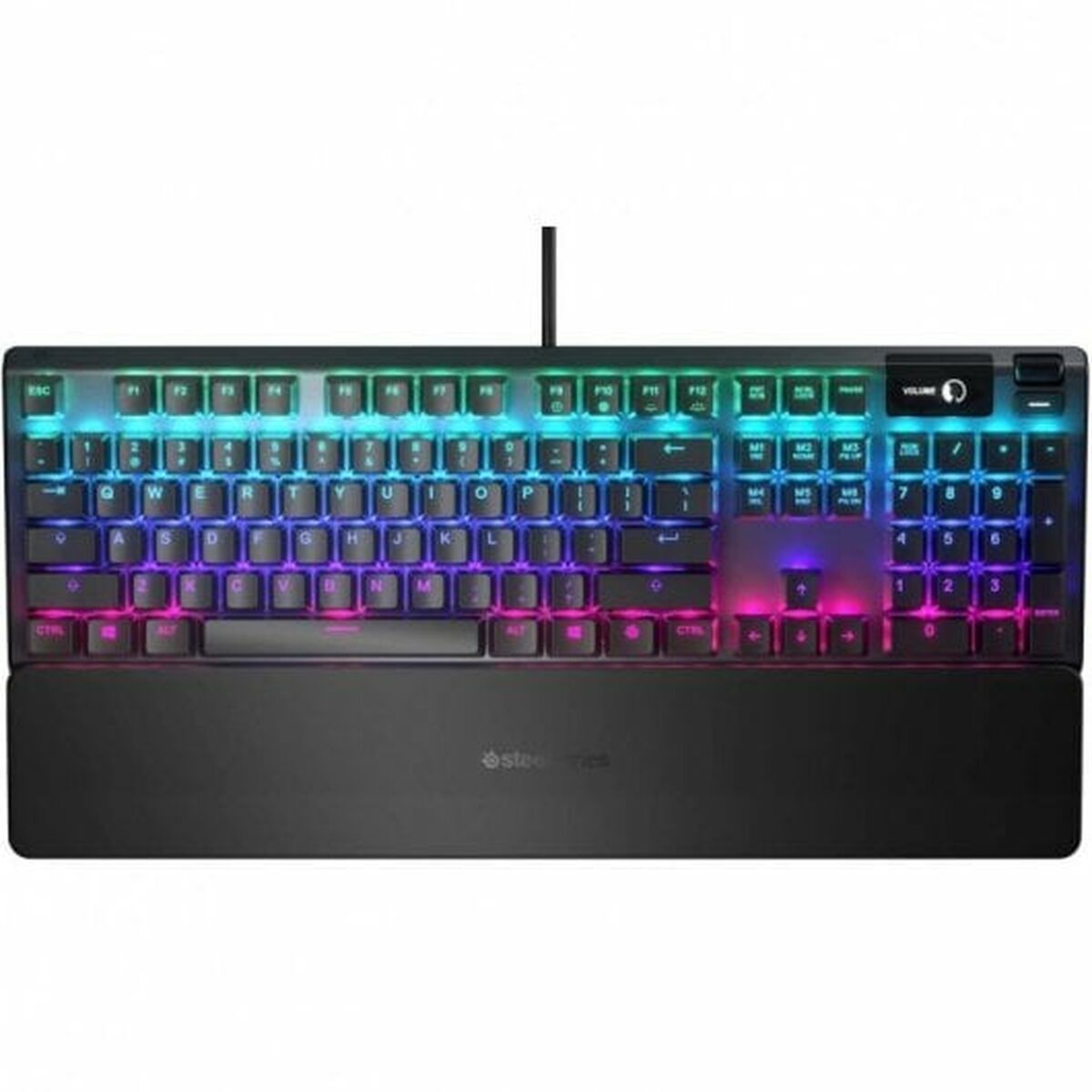 Tangentbord SteelSeries Apex 5 Qwerty Spanska Svart