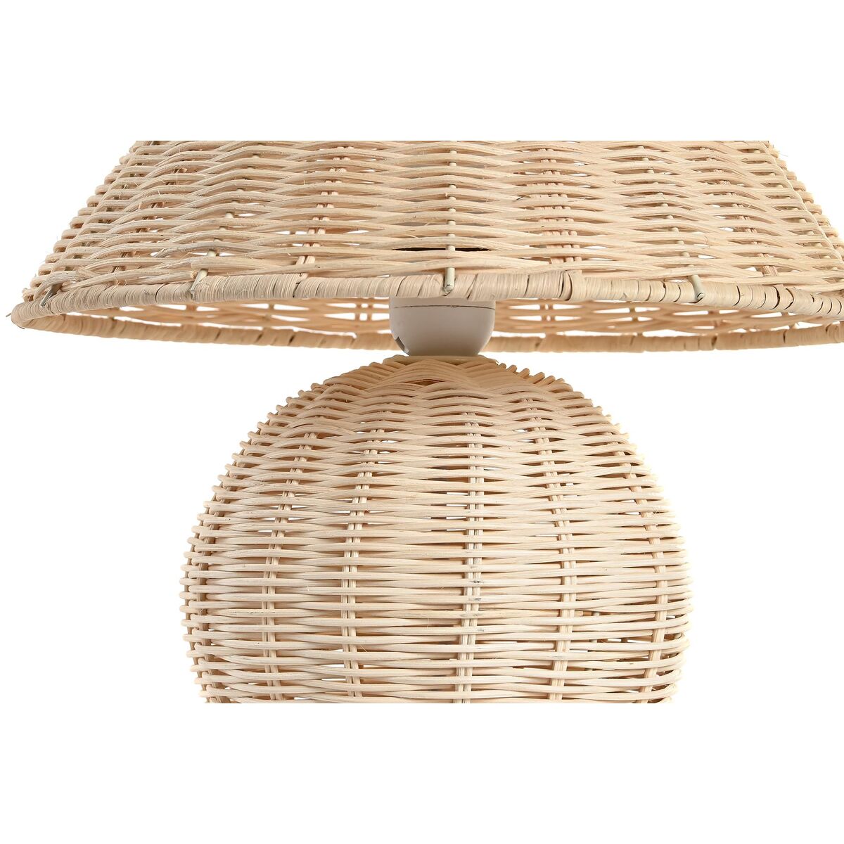 Bordslampa DKD Home Decor Naturell Rattan 220 V 50 W Alpino (30 x 30 x 31 cm) - 2