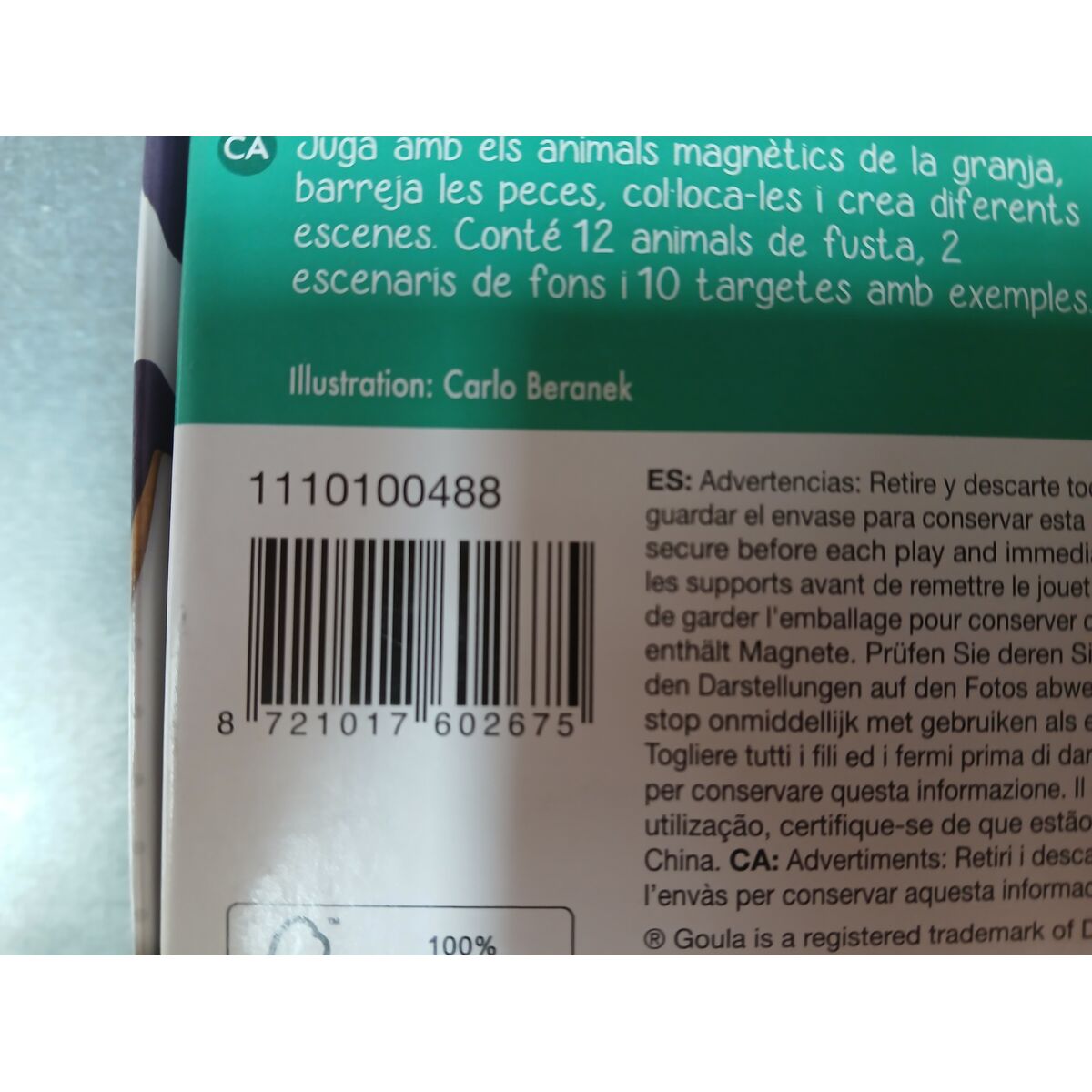 Magnetiskt spel Goula Papp - 4