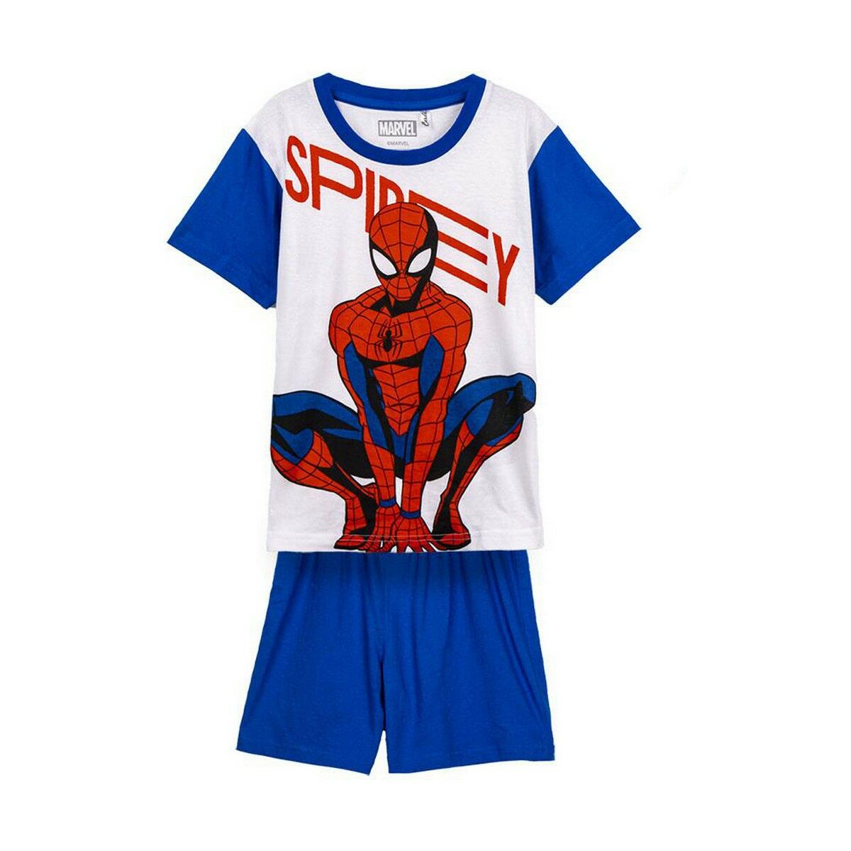 Pyjamas Barn Spider-Man Blå - 4