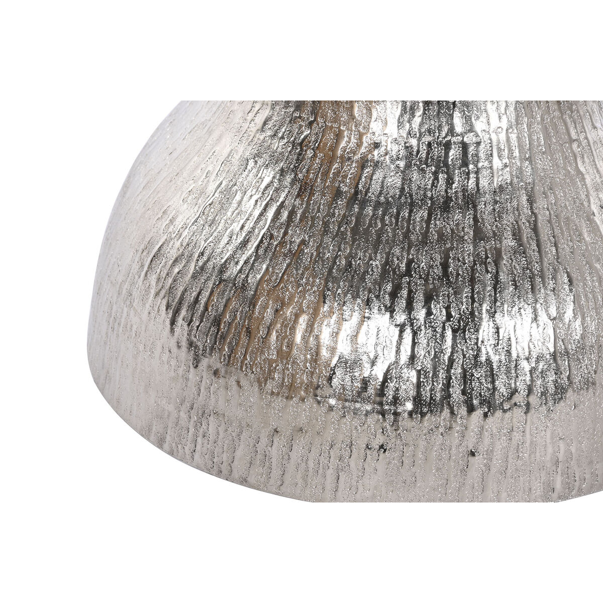 Sidobord DKD Home Decor Silvrig Aluminium 38 x 38 x 45 cm - 2