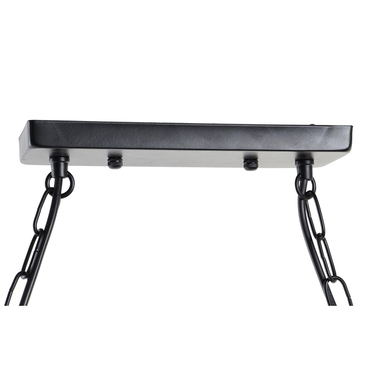 Taklampa DKD Home Decor Naturell Svart Metall Snöre 50 W (85 x 18 x 20 cm) - 4