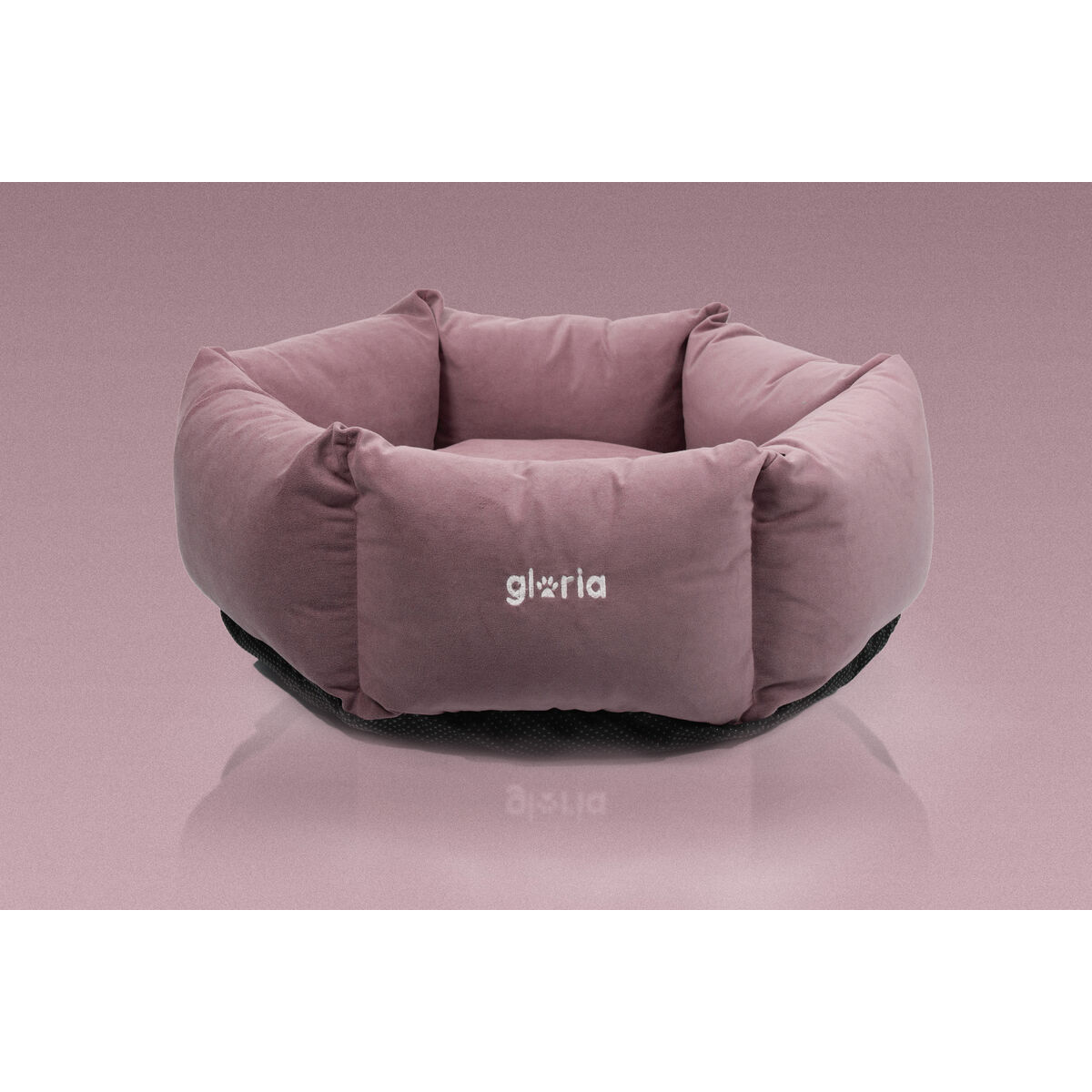 Hundsäng Gloria Hondarribia Rosa 75 x 75 cm Sexkantig - 2
