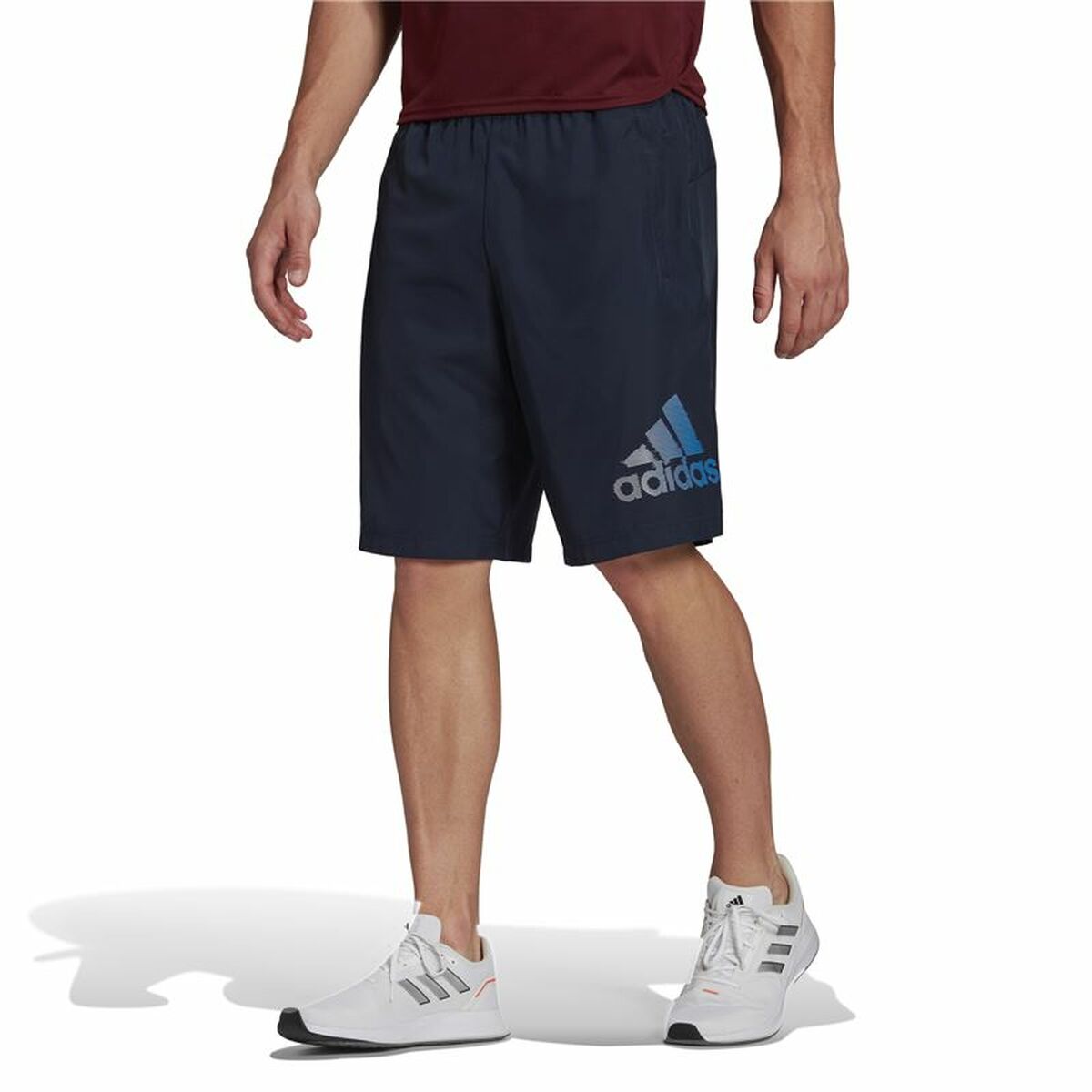 Sportshorts för män Adidas  AeroReady Designed Mörkblå - 2