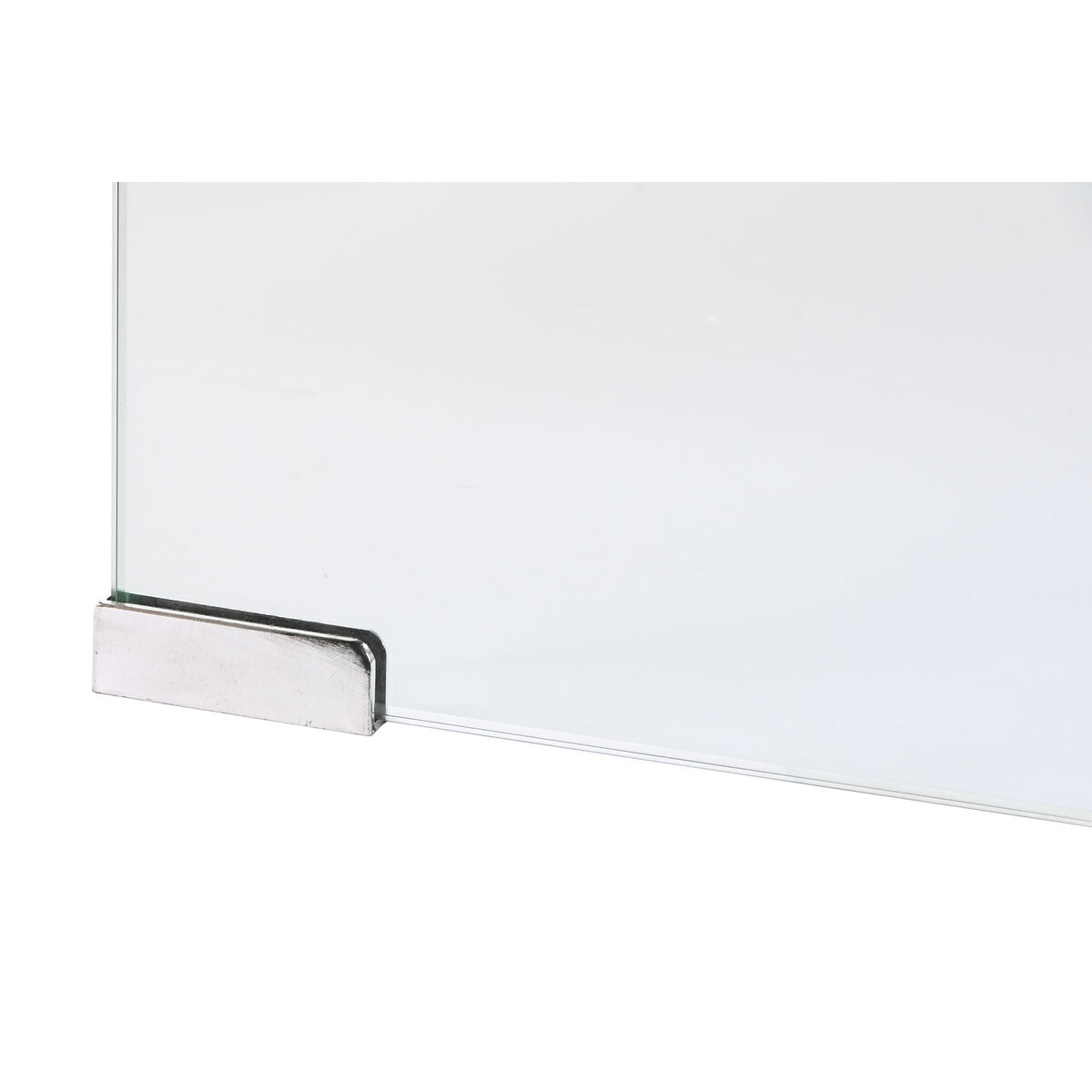 Nattduksbord DKD Home Decor Vit Transparent Glas Trä MDF 50 x 40 x 45,5 cm - 4
