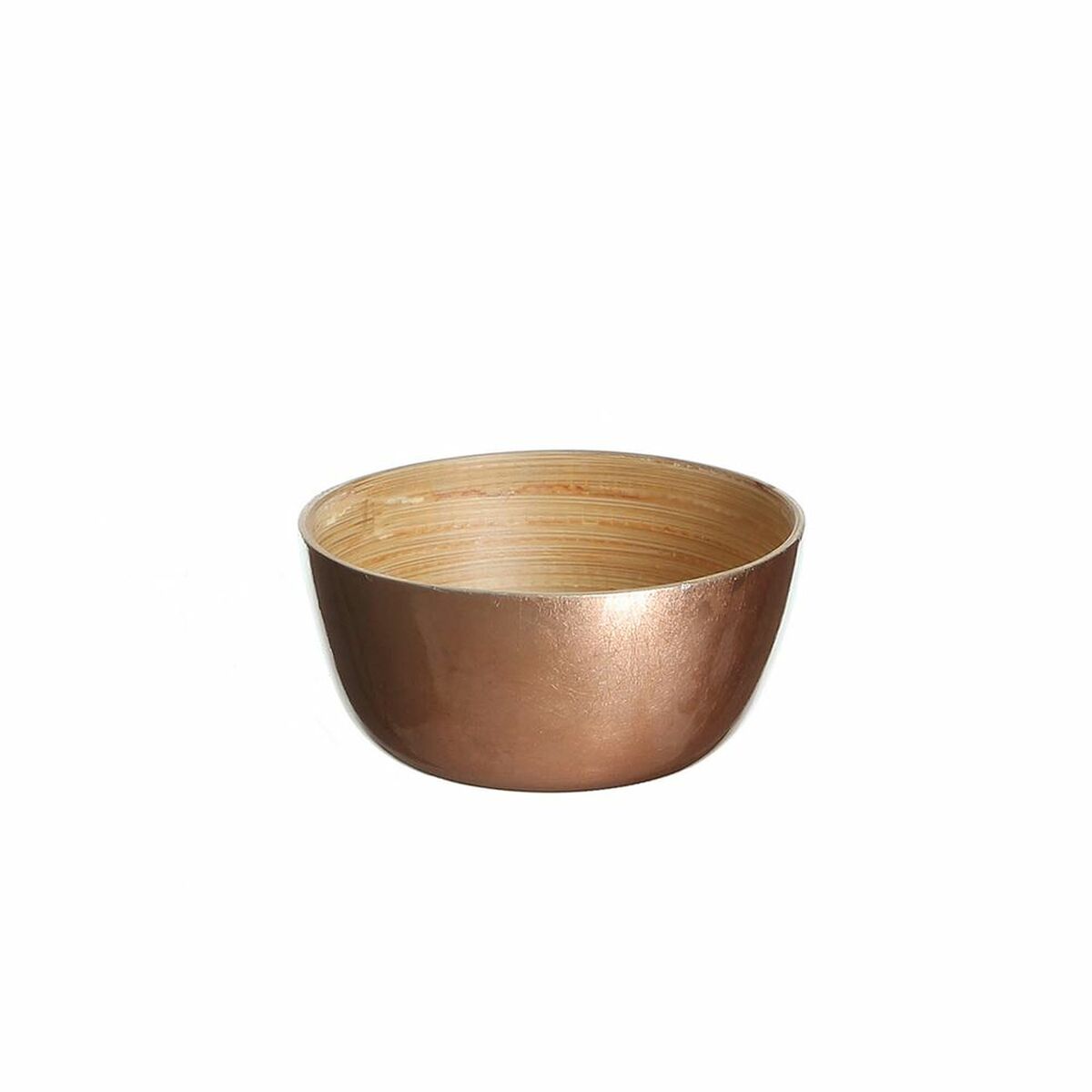 Bordsdekoration Koppar Bambu 10 x 10 x 5 cm