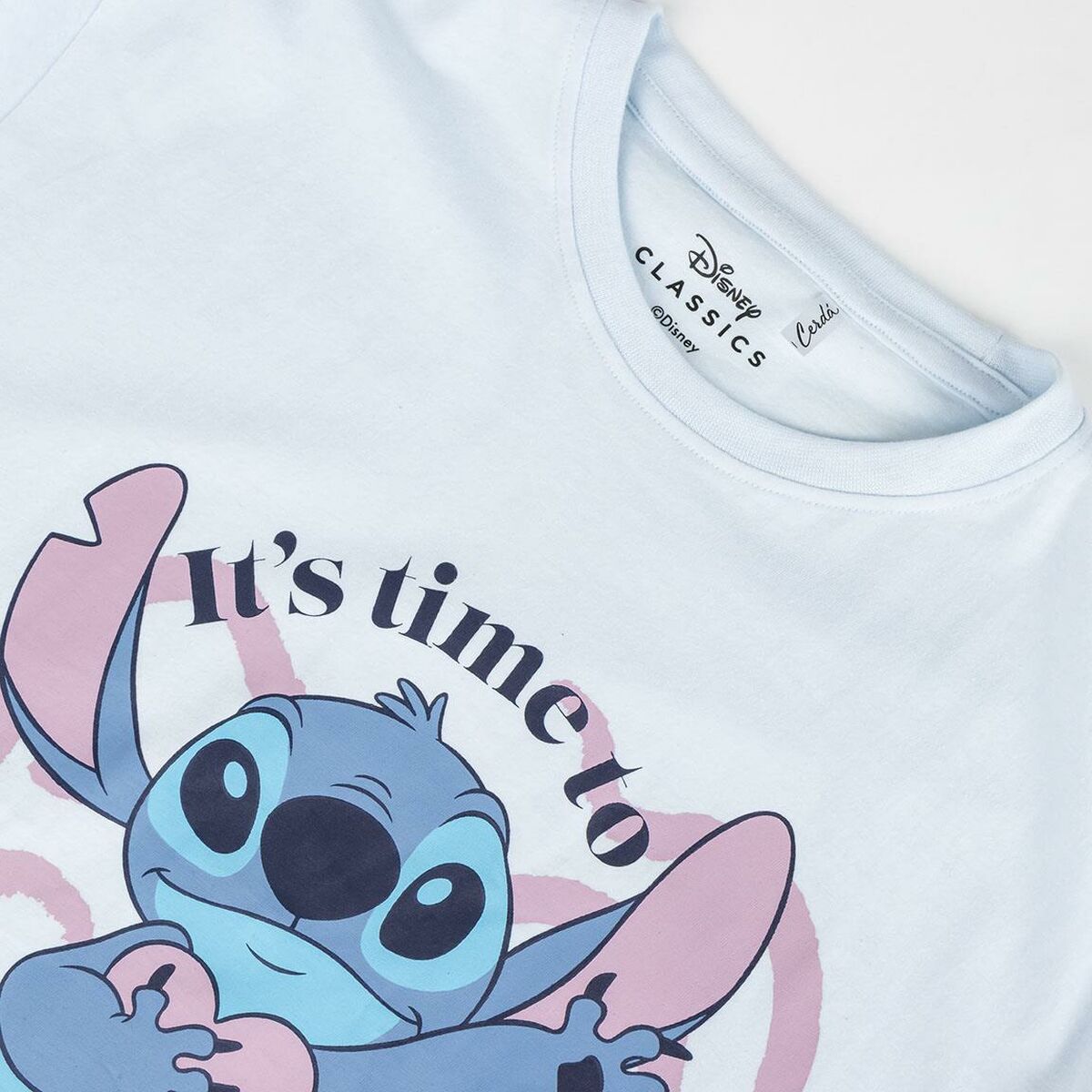 Sommarpyjamas Stitch Blå - 3